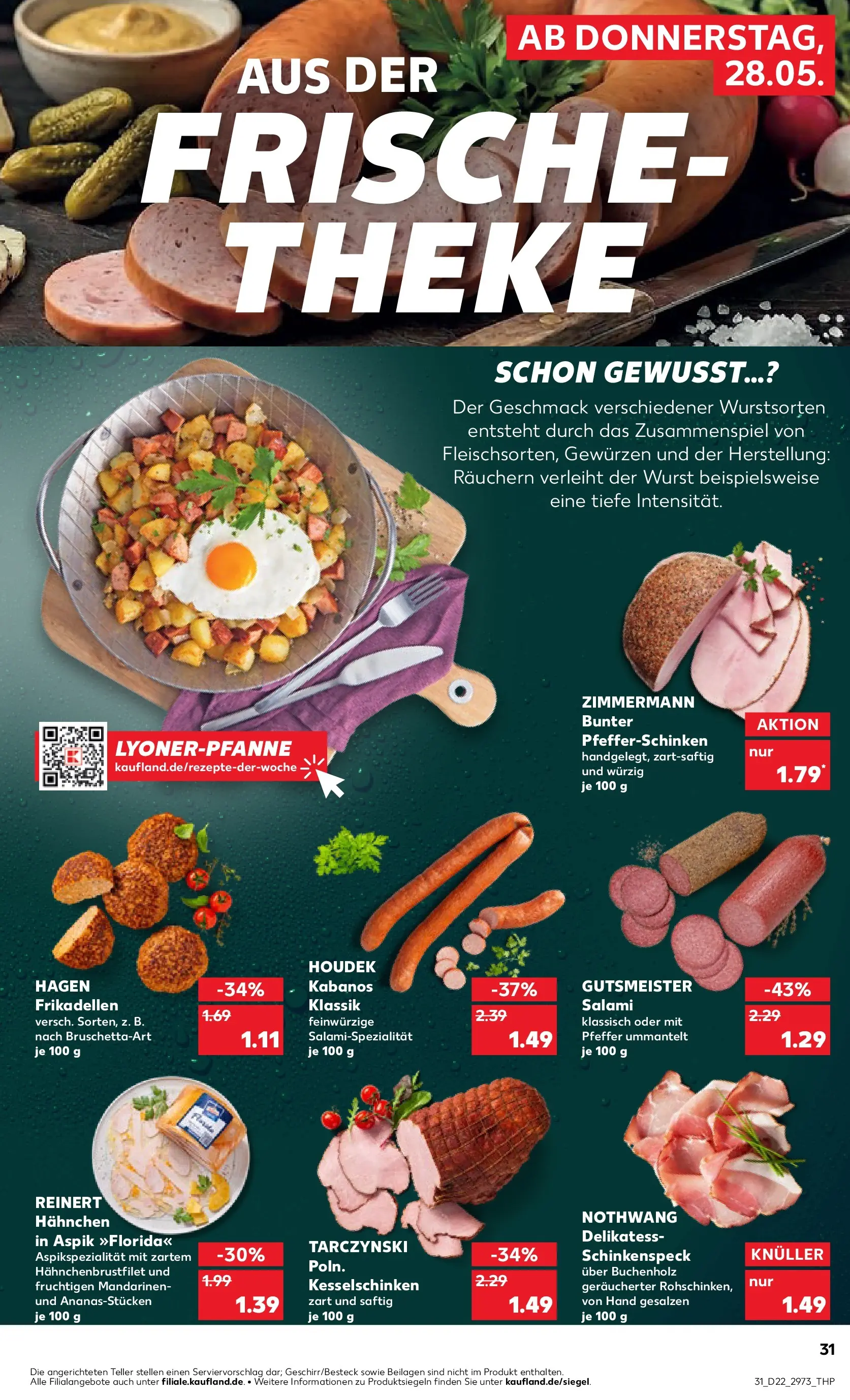 Prospekt Kaufland ab 26.05.2026 » Angebote und Werbung Online | Seite: 52 | Produkte: Hahnchen, Theke, Mandarinen, Pfeffer Prospekt Kaufland ab 26.05.2026 » Angebote Online zum Blättern | Seite: 52 | Produkte: Hahnchen, Theke, Mandarinen, Pfeffer