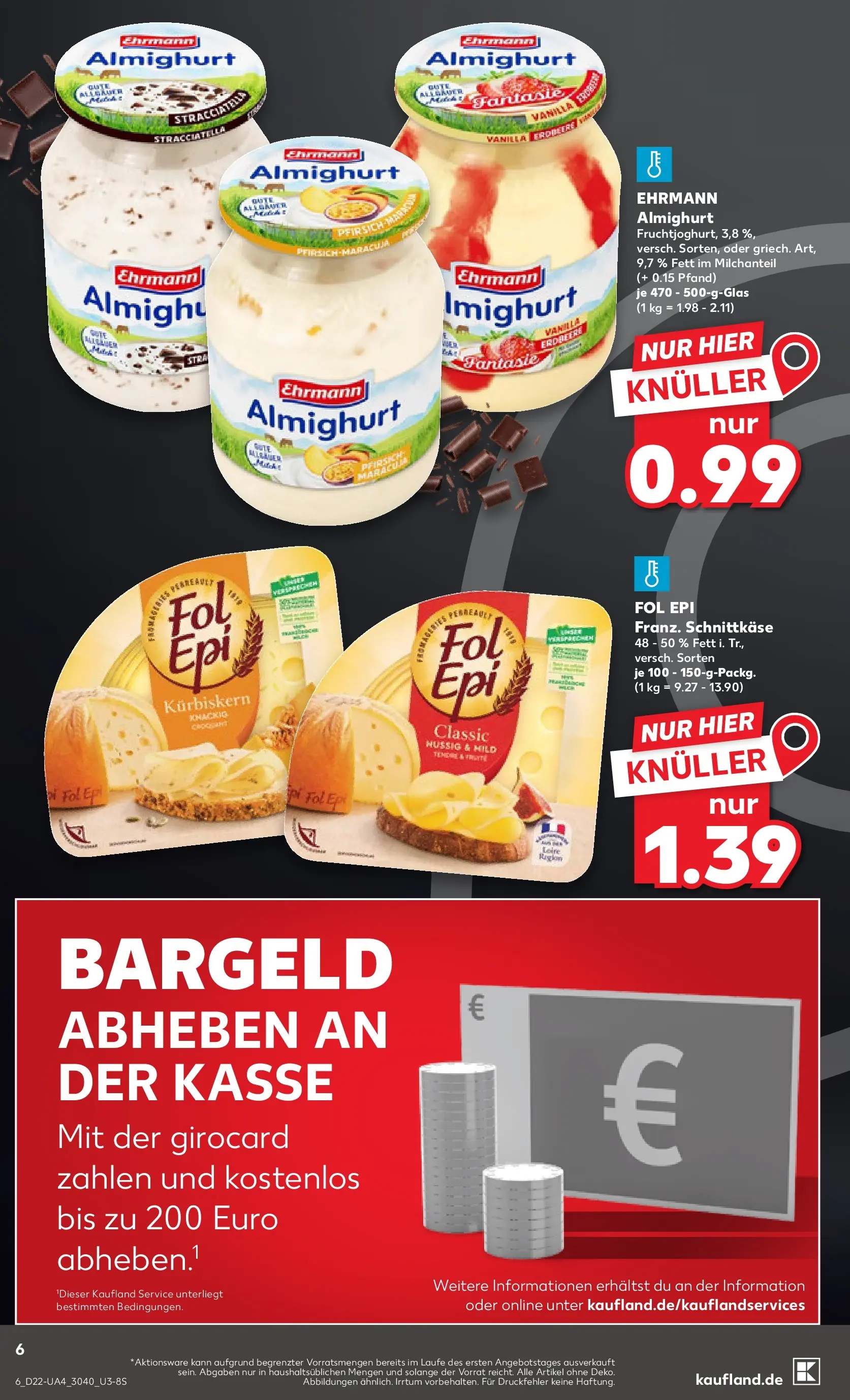 Prospekt Kaufland ab 26.05.2026 » Angebote Online zum Blättern | Seite: 11 | Produkte: Ehrmann almighurt, Pfirsich