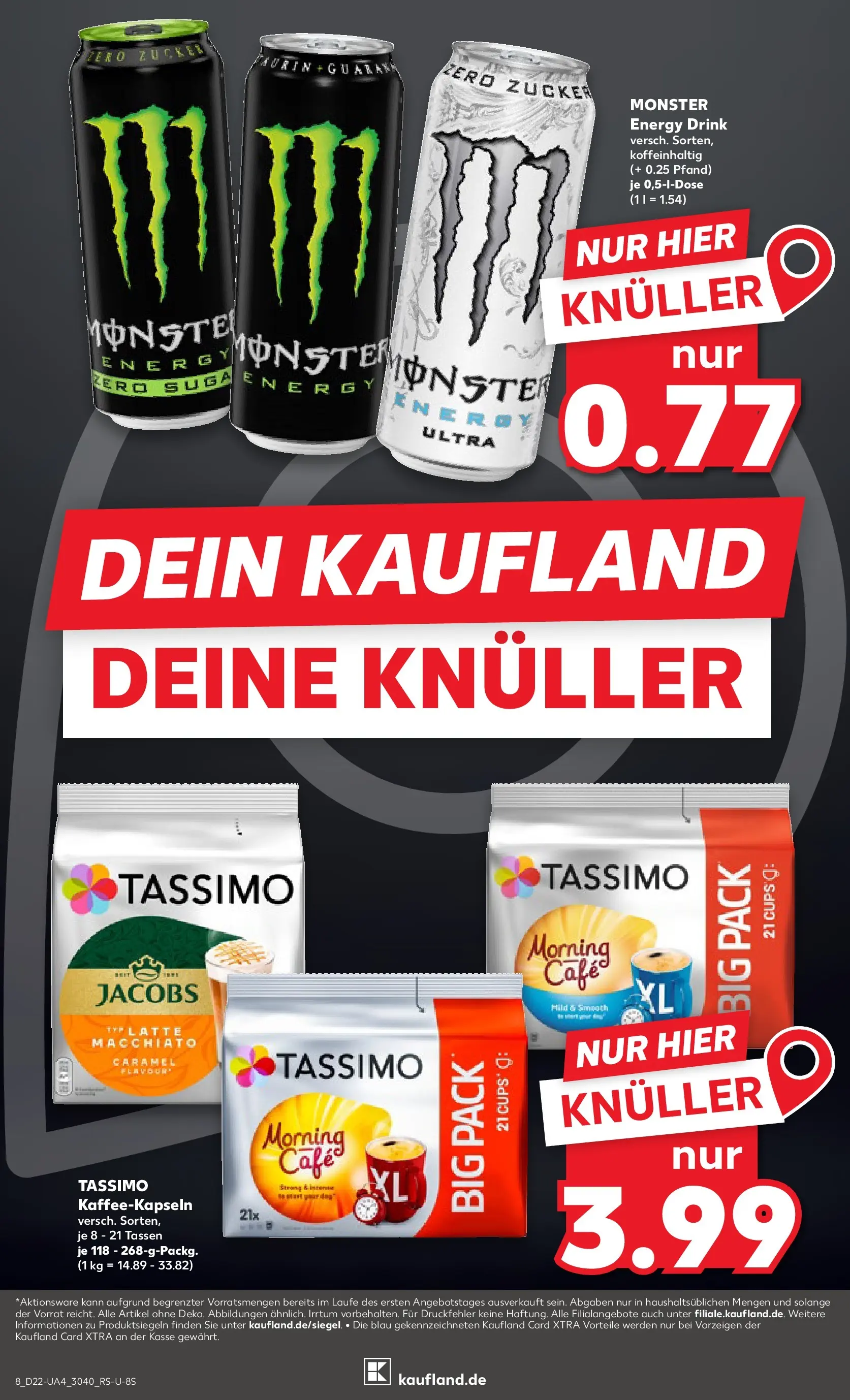 Prospekt Kaufland ab 26.05.2026 » Angebote Online zum Blättern | Seite: 13 | Produkte: Energy, Monster, Zucker, Tassimo