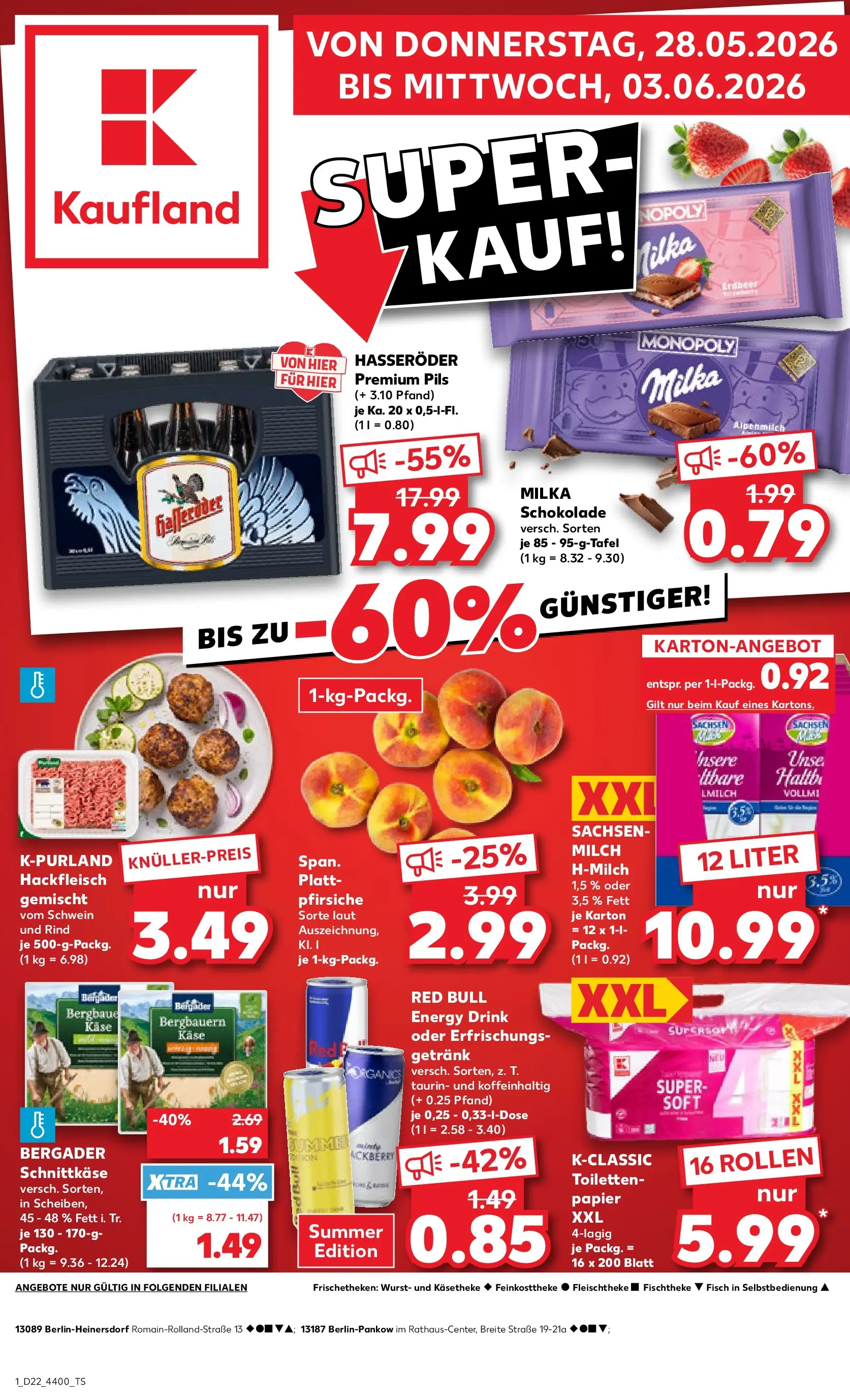 Prospekt Kaufland ab 26.05.2026 » Angebote und Werbung Online | Seite: 6 | Produkte: Energy, Käse, Wurst, Toilettenpapier Prospekt Kaufland ab 26.05.2026 » Angebote Online zum Blättern | Seite: 6 | Produkte: Energy, Käse, Wurst, Toilettenpapier