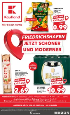 Kaufland Prospekt Eriskirch ab 27.05.2026 gültig Kaufland Prospekt Eriskirch ab 27.05.2026 gültig