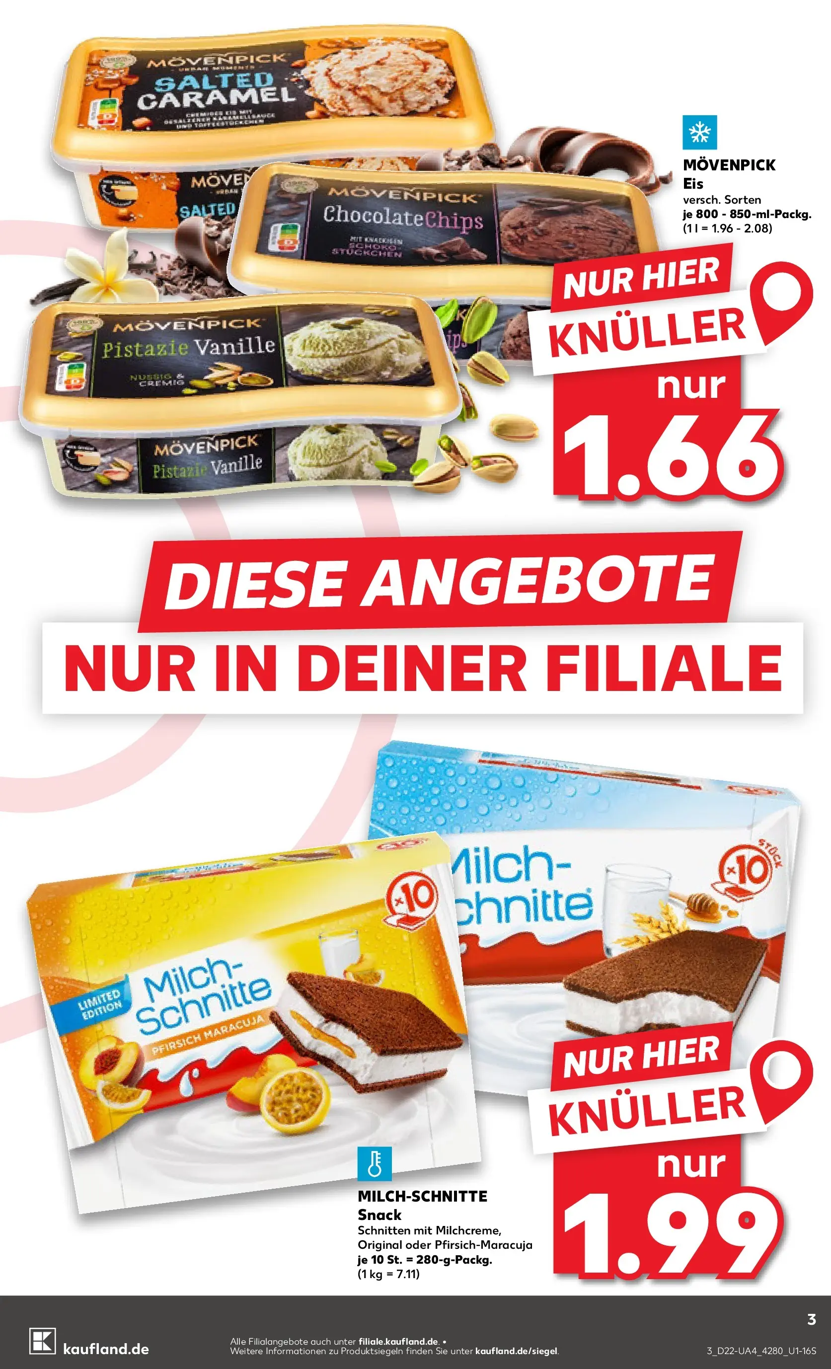 Prospekt Kaufland ab 26.05.2026 » Angebote und Werbung Online | Seite: 8 | Produkte: Milch, Movenpick eis, Chips, Eis Prospekt Kaufland ab 26.05.2026 » Angebote Online zum Blättern | Seite: 8 | Produkte: Milch, Movenpick eis, Chips, Eis