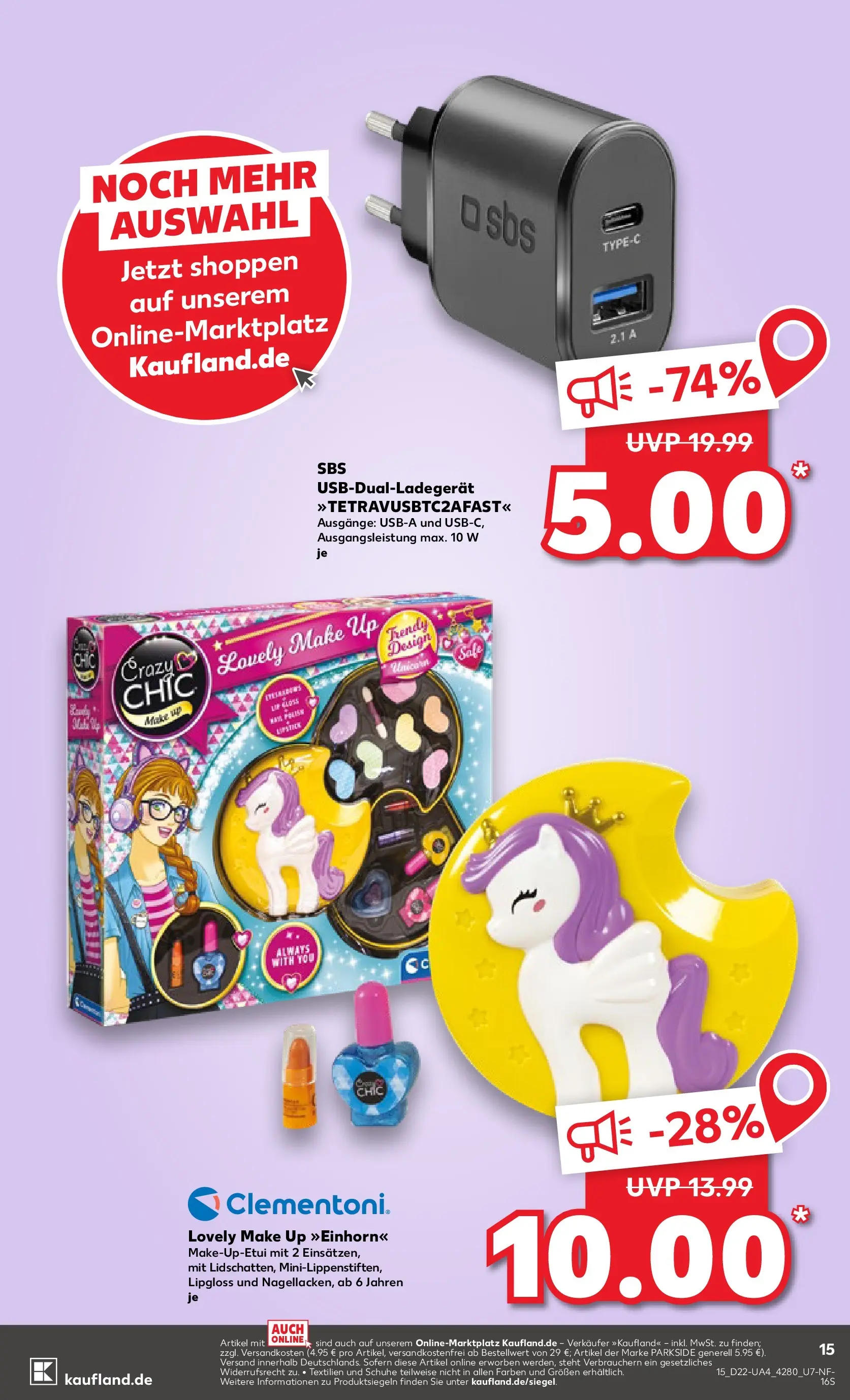 Prospekt Kaufland ab 26.05.2026 » Angebote und Werbung Online | Seite: 20 | Produkte: USB, Lipgloss Prospekt Kaufland ab 26.05.2026 » Angebote Online zum Blättern | Seite: 20 | Produkte: USB, Lipgloss