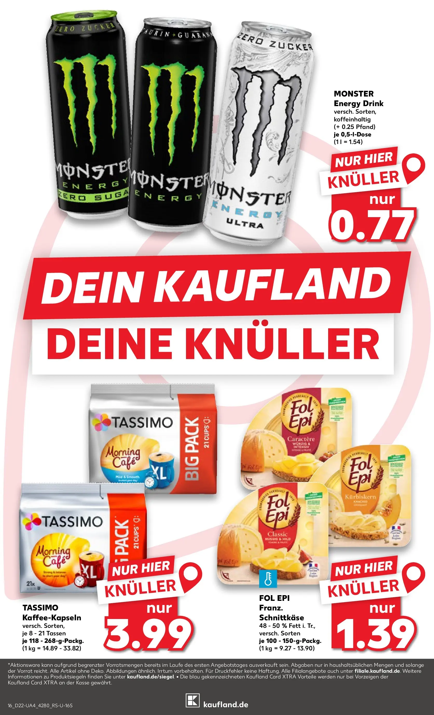 Prospekt Kaufland ab 26.05.2026 » Angebote und Werbung Online | Seite: 21 | Produkte: Energy, Monster, Zucker, Tassimo Prospekt Kaufland ab 26.05.2026 » Angebote Online zum Blättern | Seite: 21 | Produkte: Energy, Monster, Zucker, Tassimo