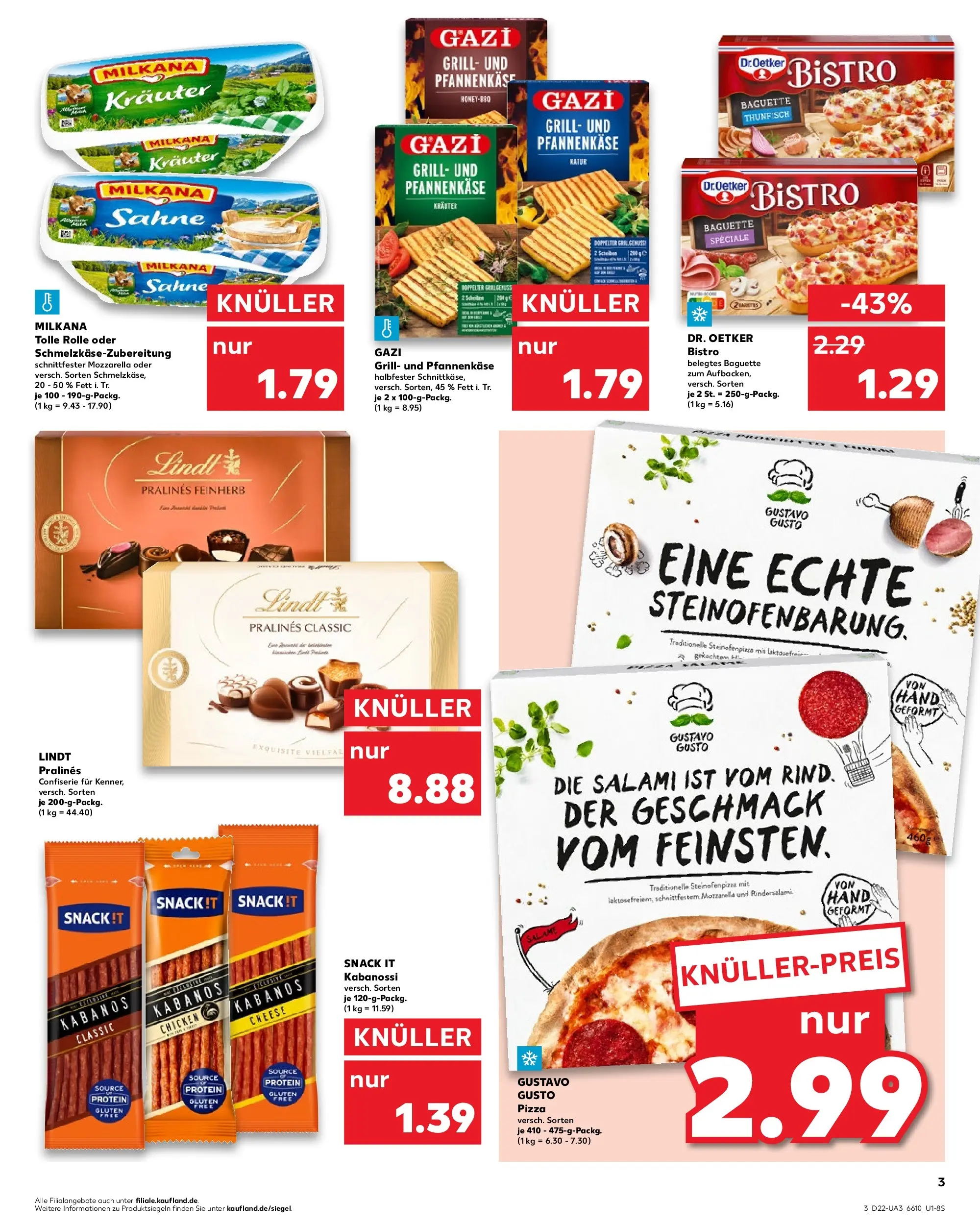 Prospekt Kaufland ab 26.05.2026 » Angebote und Werbung Online | Seite: 8 | Produkte: Grill, Milkana, Pizza, Sahne Prospekt Kaufland ab 26.05.2026 » Angebote Online zum Blättern | Seite: 8 | Produkte: Grill, Milkana, Pizza, Sahne