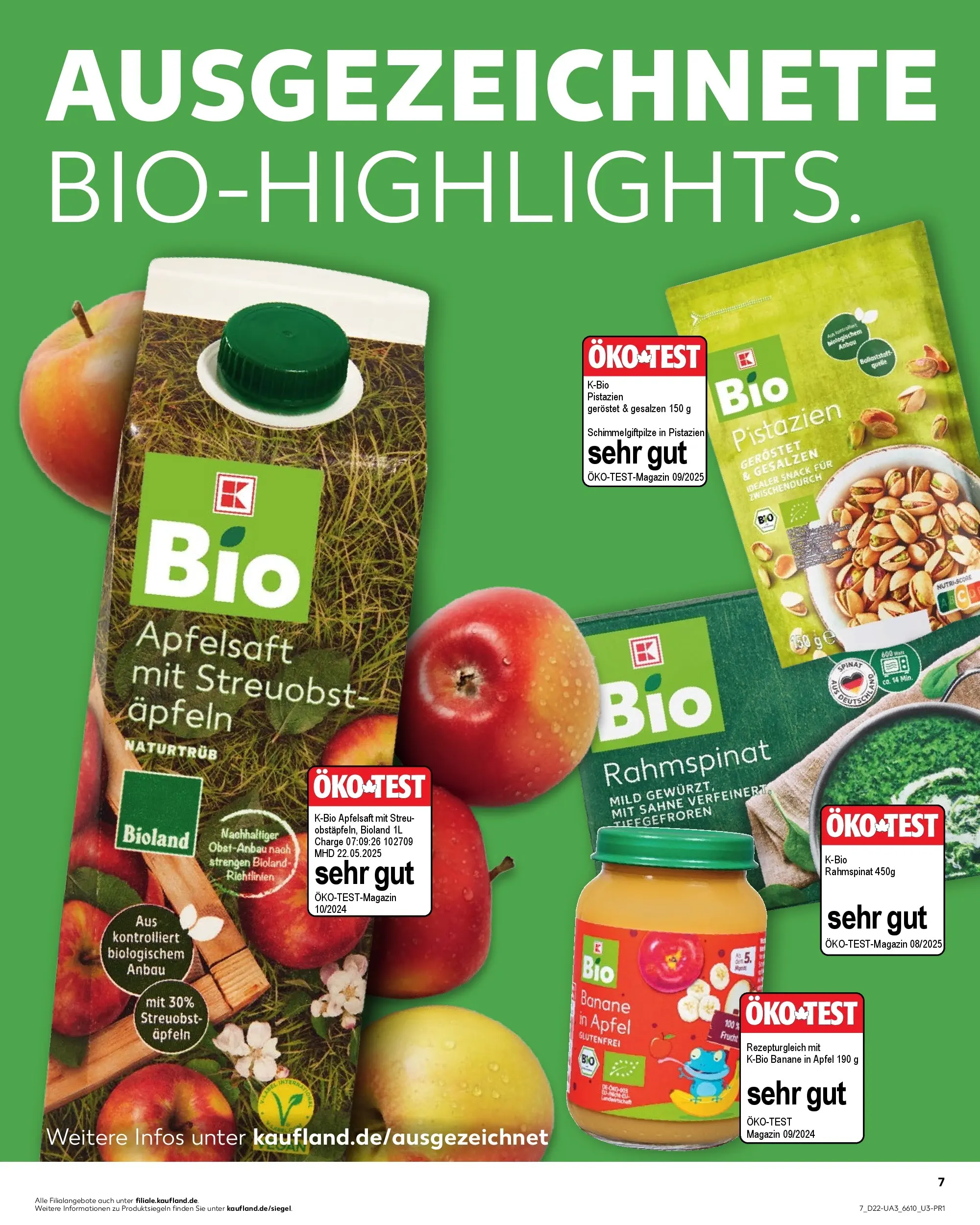 Prospekt Kaufland ab 26.05.2026 » Angebote und Werbung Online | Seite: 12 | Produkte: Apfelsaft, Pistazien, Apple, Sahne Prospekt Kaufland ab 26.05.2026 » Angebote Online zum Blättern | Seite: 12 | Produkte: Apfelsaft, Pistazien, Apple, Sahne
