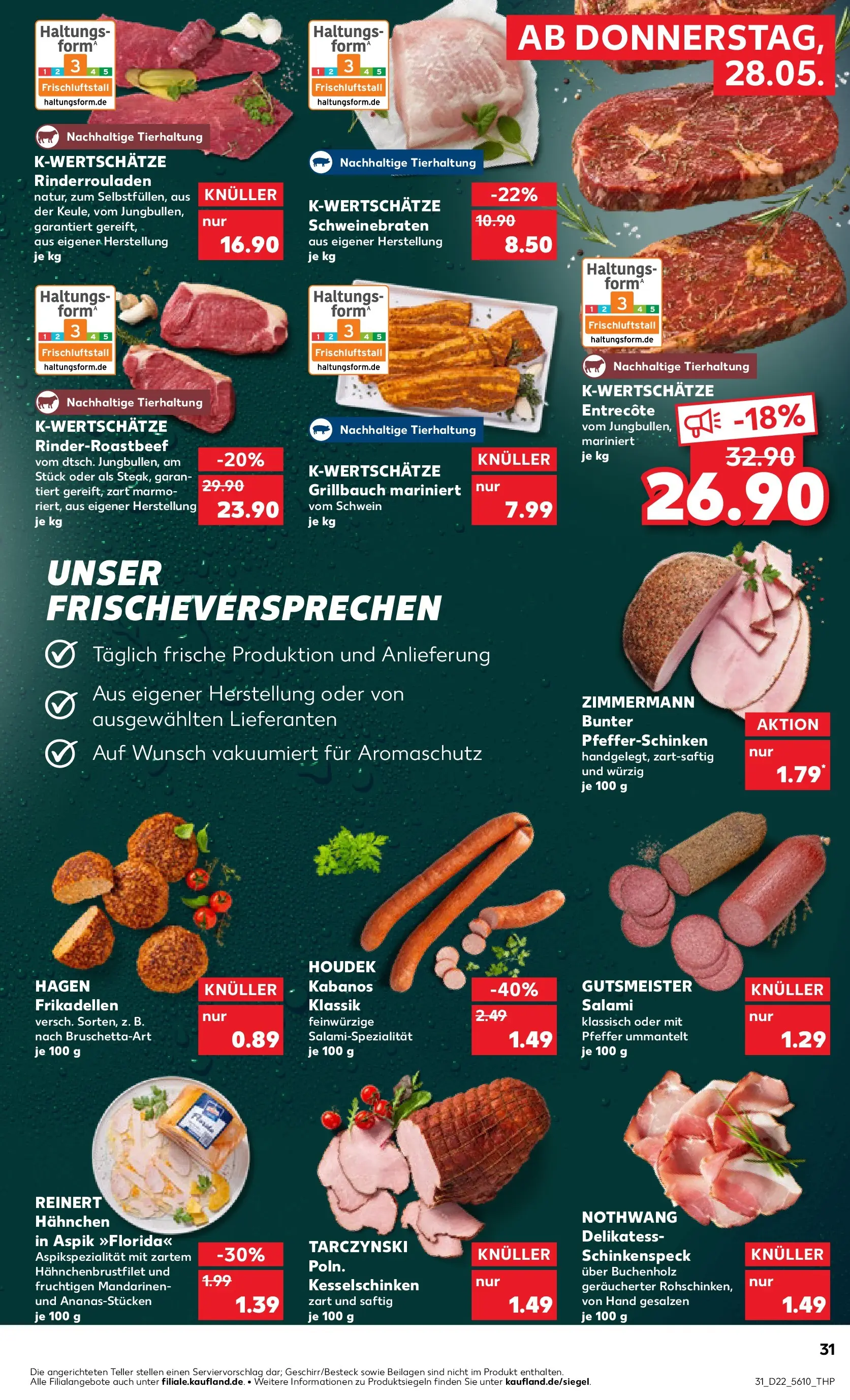 Prospekt Kaufland ab 27.05.2026 » Angebote und Werbung Online | Seite: 31 Prospekt Kaufland ab 27.05.2026 » Angebote Online zum Blättern | Seite: 31