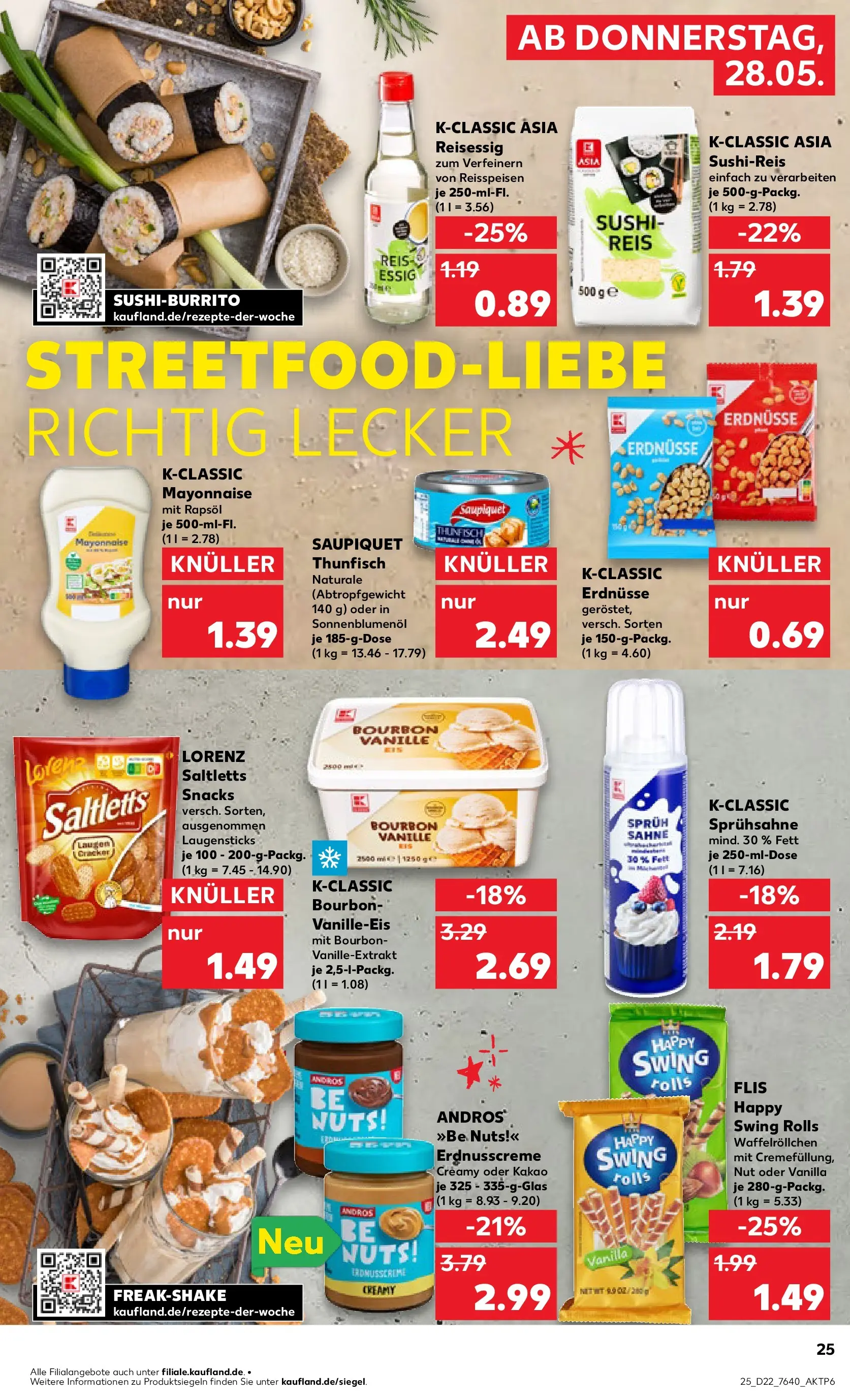 Prospekt Kaufland ab 26.05.2026 » Angebote und Werbung Online | Seite: 30 | Produkte: Thunfisch, Essig, Rapsöl, Sahne Prospekt Kaufland ab 26.05.2026 » Angebote Online zum Blättern | Seite: 30 | Produkte: Thunfisch, Essig, Rapsöl, Sahne