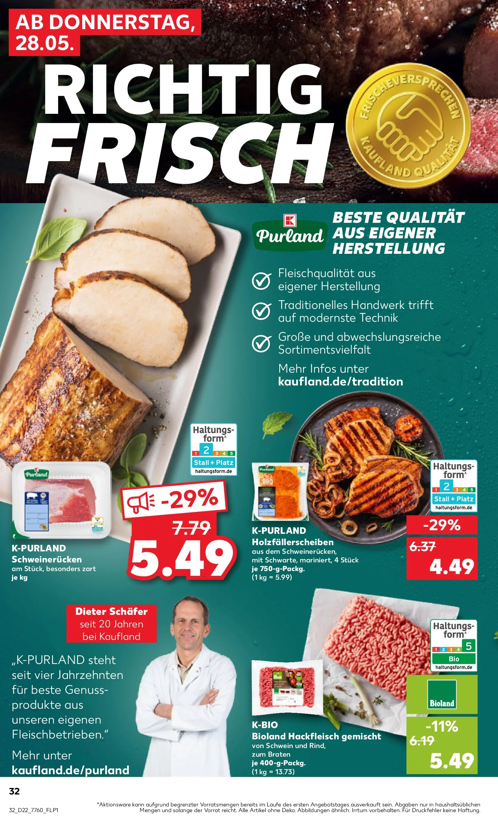 Prospekt Kaufland ab 26.05.2026 » Angebote Online zum Blättern | Seite: 37 | Produkte: Schweinerucken, Hackfleisch
