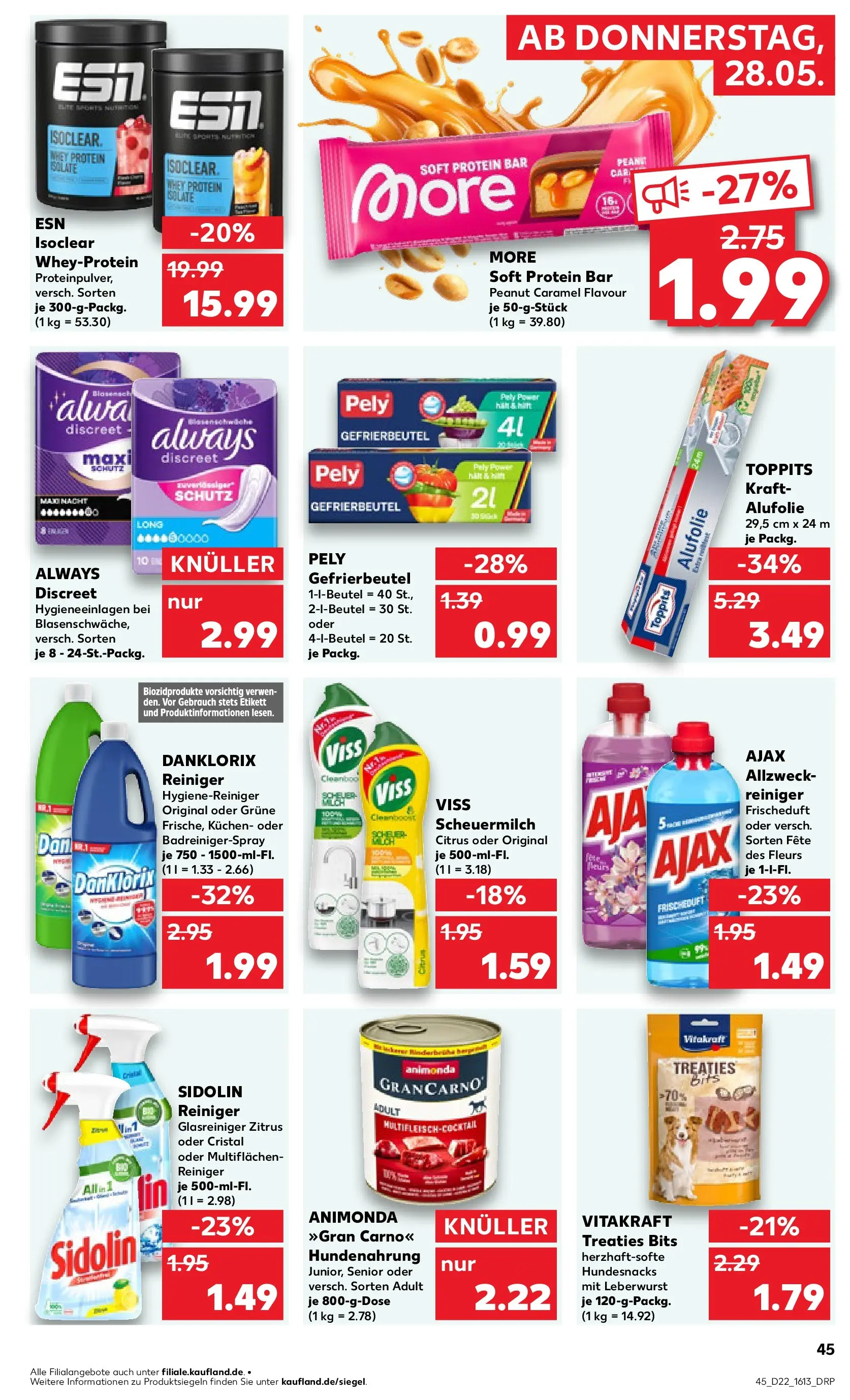 Prospekt Kaufland ab 26.05.2026 » Angebote und Werbung Online | Seite: 50 Prospekt Kaufland ab 26.05.2026 » Angebote Online zum Blättern | Seite: 50