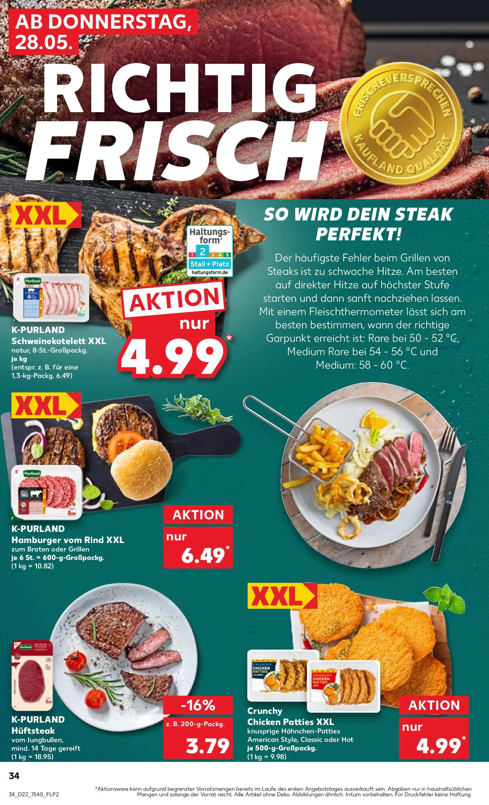 Prospekt Kaufland ab 26.05.2026 » Angebote und Werbung Online | Seite: 39 | Produkte: Burger, Steak Prospekt Kaufland ab 26.05.2026 » Angebote Online zum Blättern | Seite: 39 | Produkte: Burger, Steak