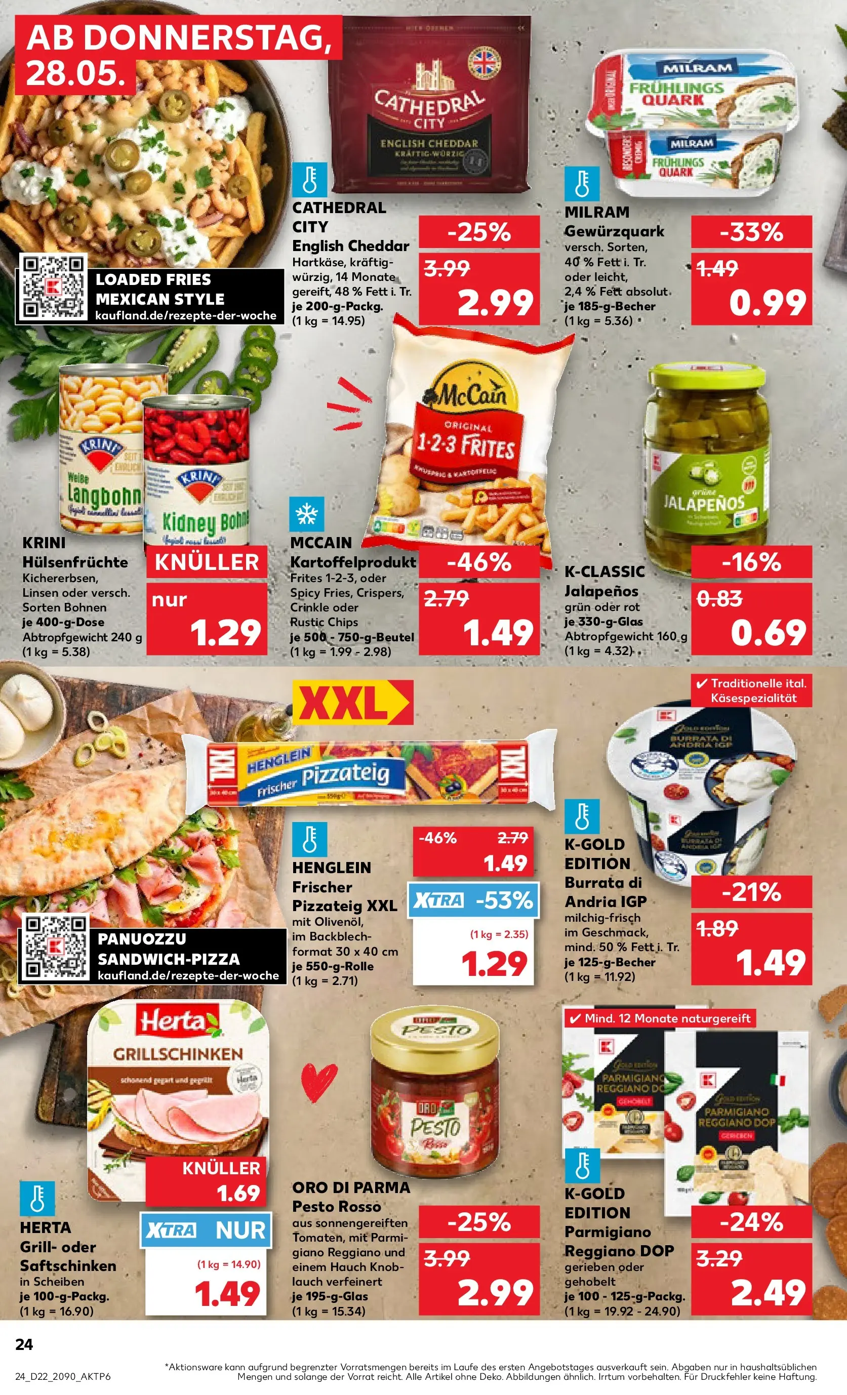 Prospekt Kaufland ab 26.05.2026 » Angebote und Werbung Online | Seite: 29 | Produkte: Grill, Quark, Knoblauch, Chips Prospekt Kaufland ab 26.05.2026 » Angebote Online zum Blättern | Seite: 29 | Produkte: Grill, Quark, Knoblauch, Chips