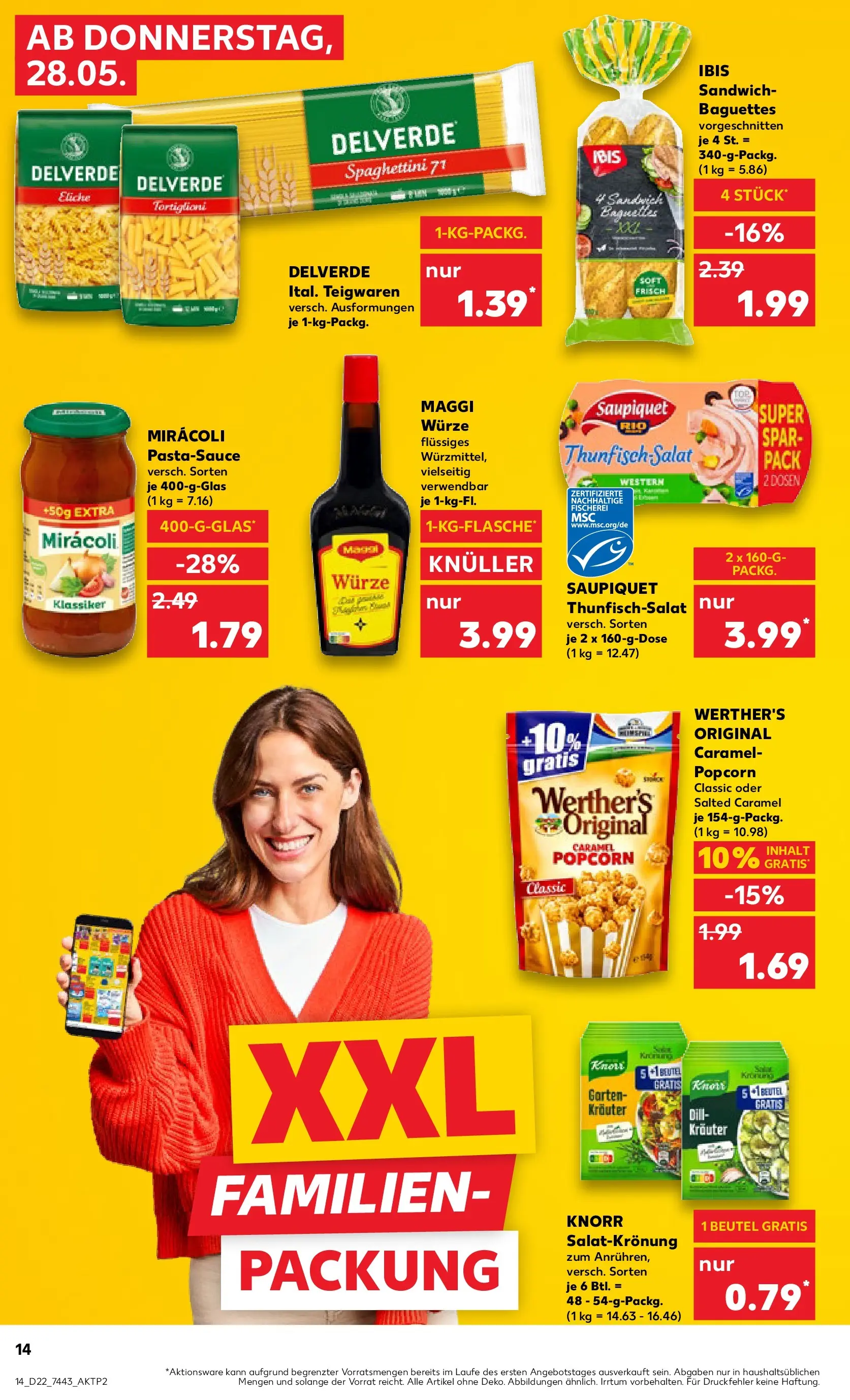 Prospekt Kaufland ab 26.05.2026 » Angebote Online zum Blättern | Seite: 19 | Produkte: Maggi, Dressing, Pasta, Salat