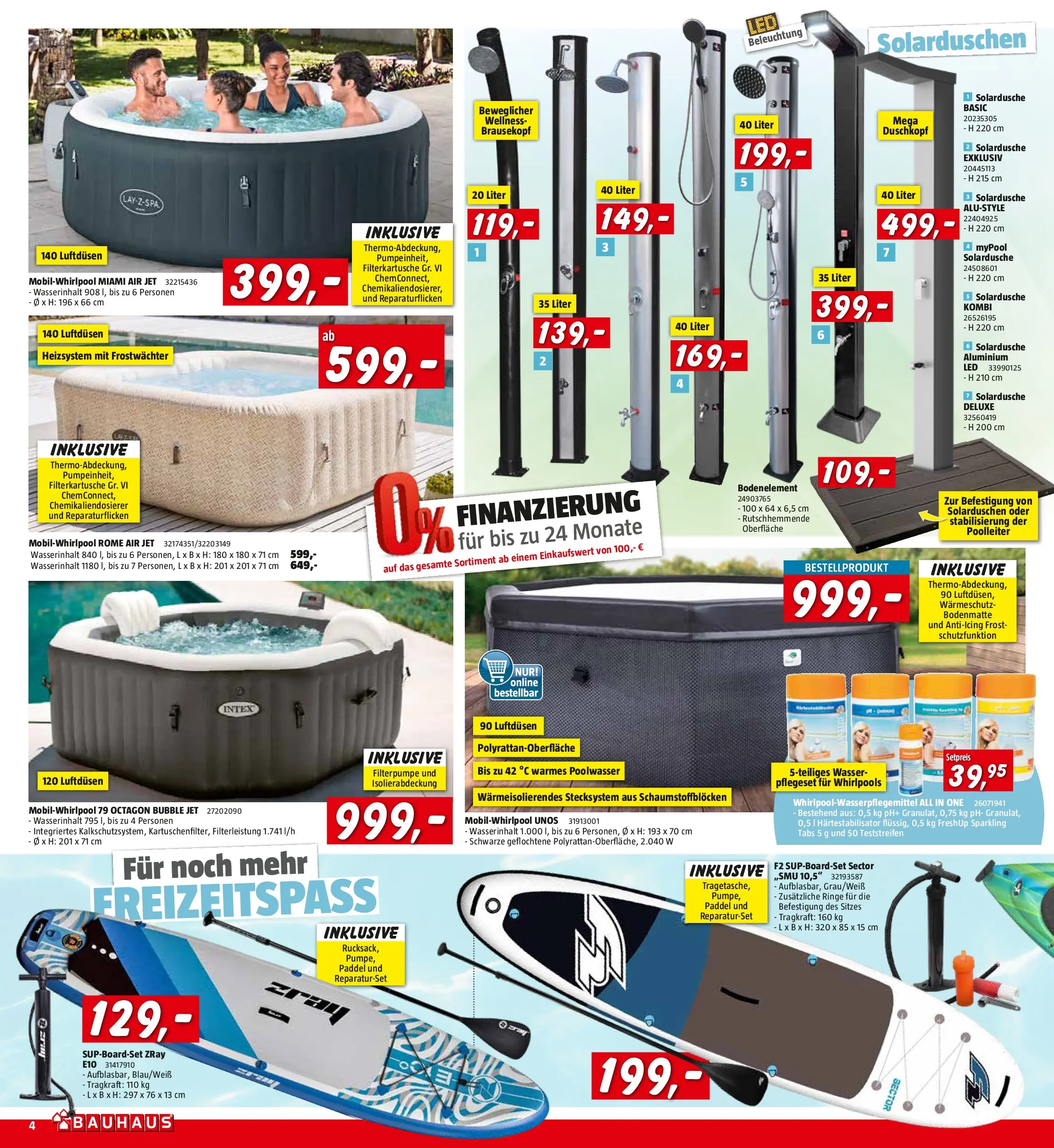 Bauhaus - BAUHAUS: Flugblatt von 26.05.2026 - Aktuelle Angebote | Seite: 4 | Produkte: Wasser