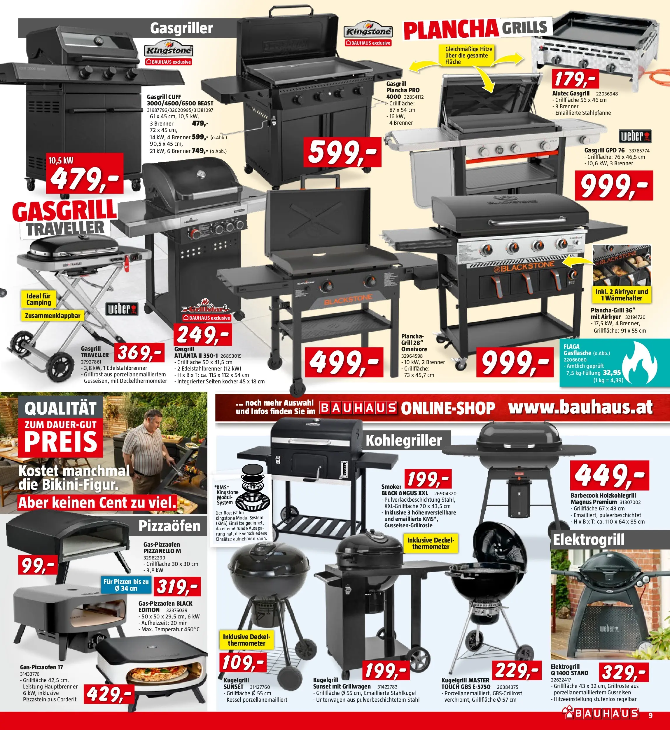 Bauhaus - BAUHAUS: Flugblatt von 26.05.2026 - Aktuelle Angebote | Seite: 9 | Produkte: Grill, Thermometer, Kocher