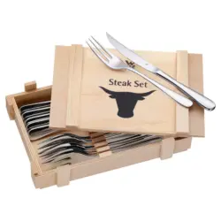 Steakbesteck Ranch 12-teilig f&uuml;r