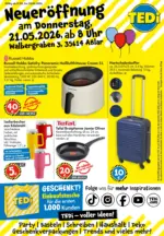 TEDi Discount TEDi Neuer&ouml;ffnung A&szlig;lar - bis 25.05.2026