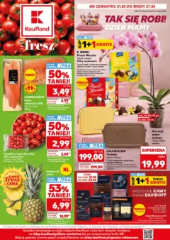 Pogląd oferty "Kaufland gazetka" - ważna od 21.05.2026 Pogląd oferty "Kaufland gazetka" - ważna od 21.05.2026
