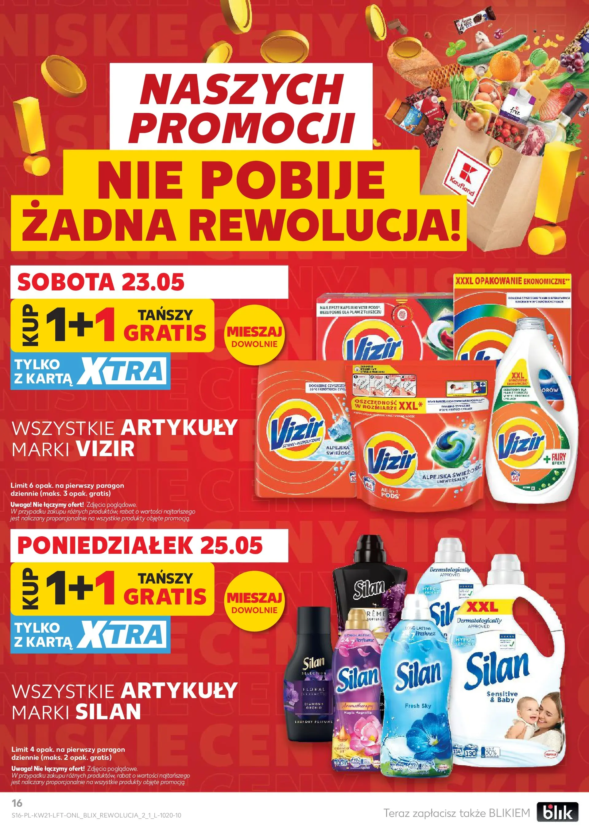Kaufland - Kaufland Gazetka Tygodnia ważna do 27.05 (20.05.2026) - od jutra | Strona: 16 | Produkty: Karta, Fairy Kaufland - Kaufland Gazetka Tygodnia ważna do 27.05 od 20.05.2026 - od jutra PDF | Strona: 16 | Produkty: Karta, Fairy
