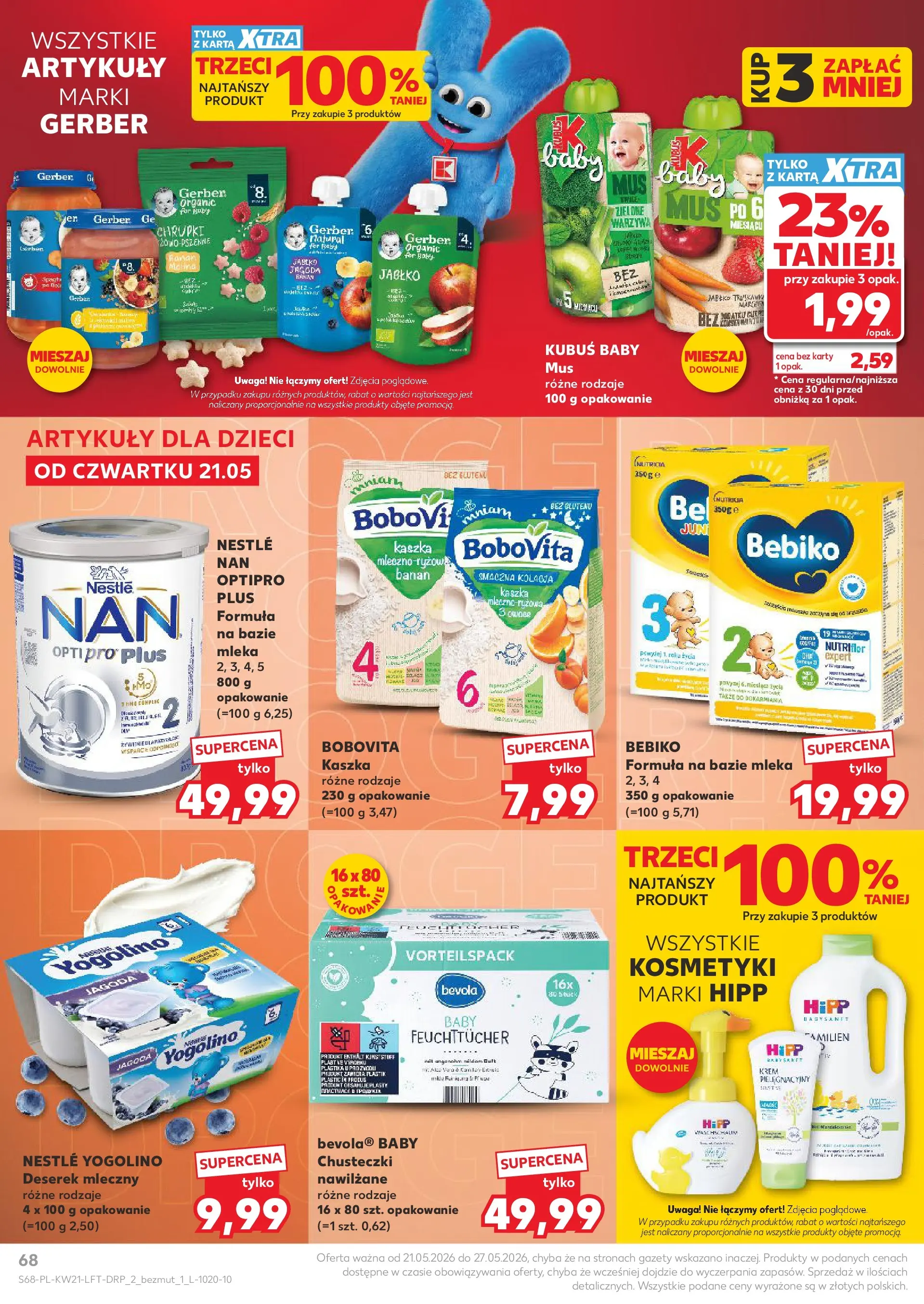 Kaufland - Kaufland Gazetka Tygodnia ważna do 27.05 (20.05.2026) - od jutra | Strona: 68 Kaufland - Kaufland Gazetka Tygodnia ważna do 27.05 od 20.05.2026 - od jutra PDF | Strona: 68