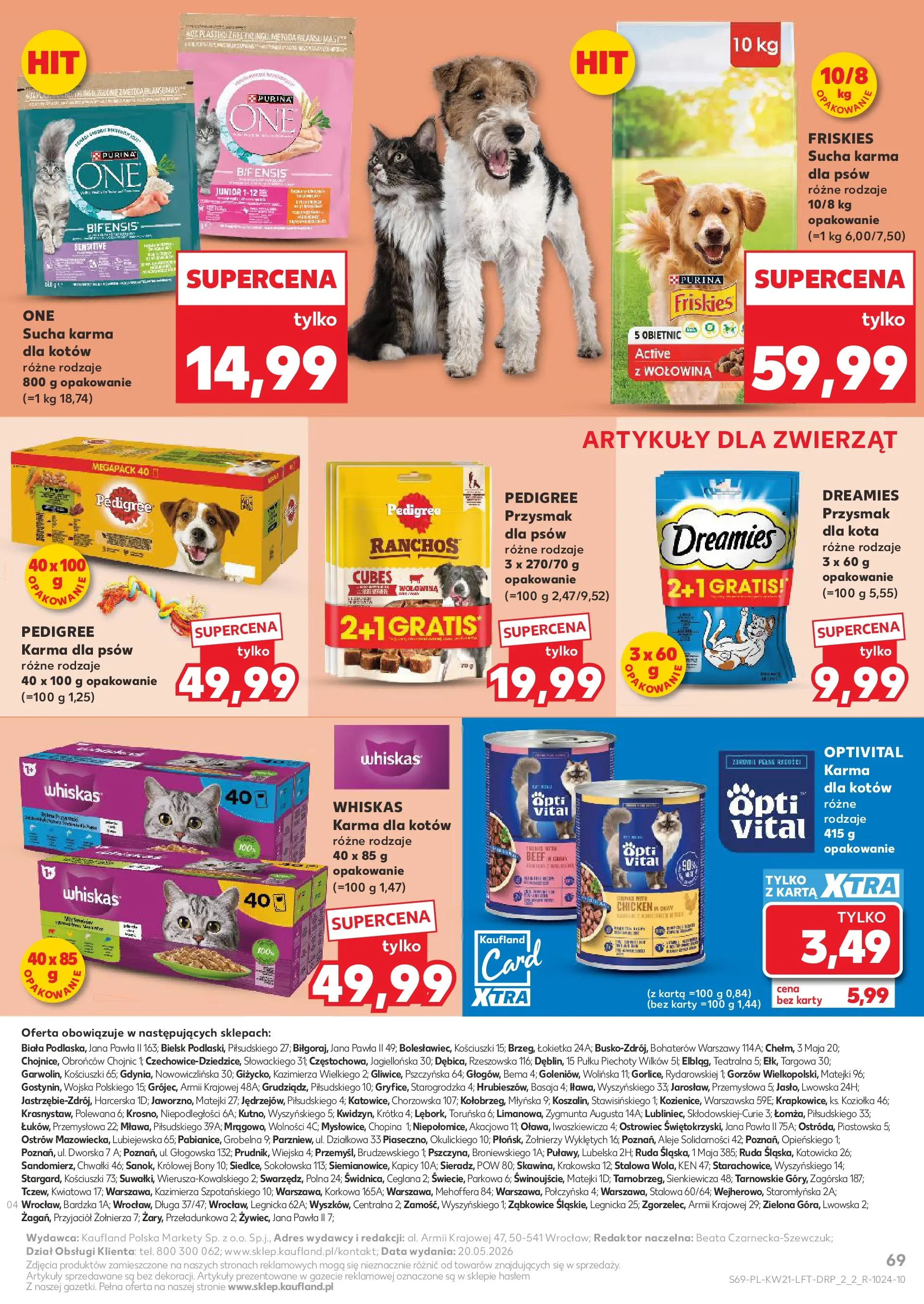 Kaufland - Kaufland Gazetka Tygodnia ważna do 27.05 (20.05.2026) - od jutra | Strona: 69 Kaufland - Kaufland Gazetka Tygodnia ważna do 27.05 od 20.05.2026 - od jutra PDF | Strona: 69