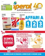 Iperal Affari a 1,2,3&euro; - al 03.06.2026