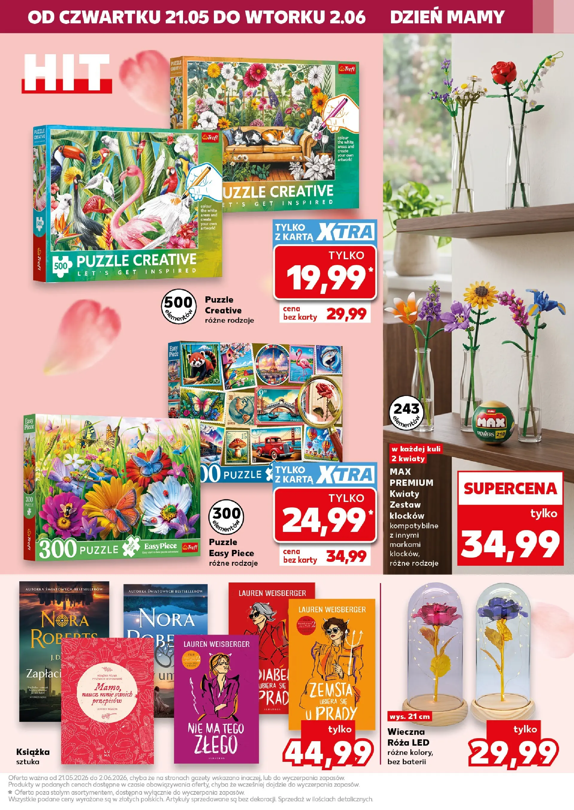Kaufland gazetka - Złap Okazje od 21.05.2026 - od jutra PDF | Strona: 7 | Produkty: Karta, Kwiaty