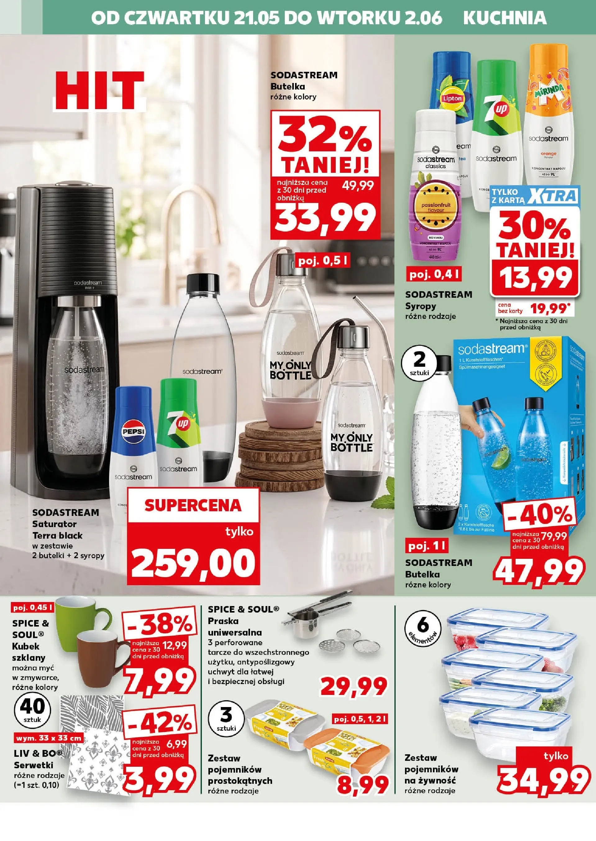 Kaufland gazetka - Złap Okazje od 21.05.2026 - od jutra PDF | Strona: 10 | Produkty: Karta, Sodastream