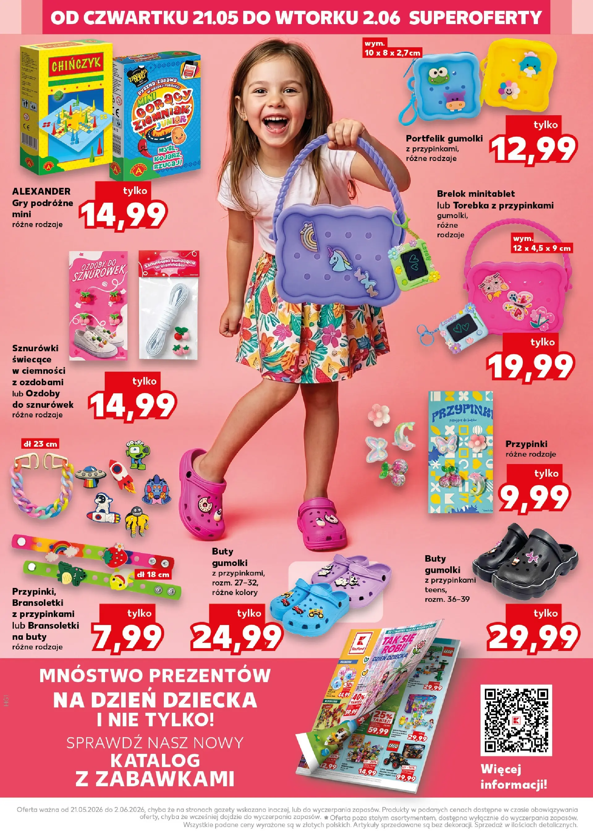 Kaufland gazetka - Złap Okazje od 21.05.2026 - od jutra PDF | Strona: 18 | Produkty: Buty, Torebka, Gry