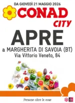 Conad Adriatico Soc.Coop. Conad City apre a Margherita di Savoia - al 03.06.2026