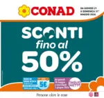 Conad Sconti fino al 50% - al 31.05.2026