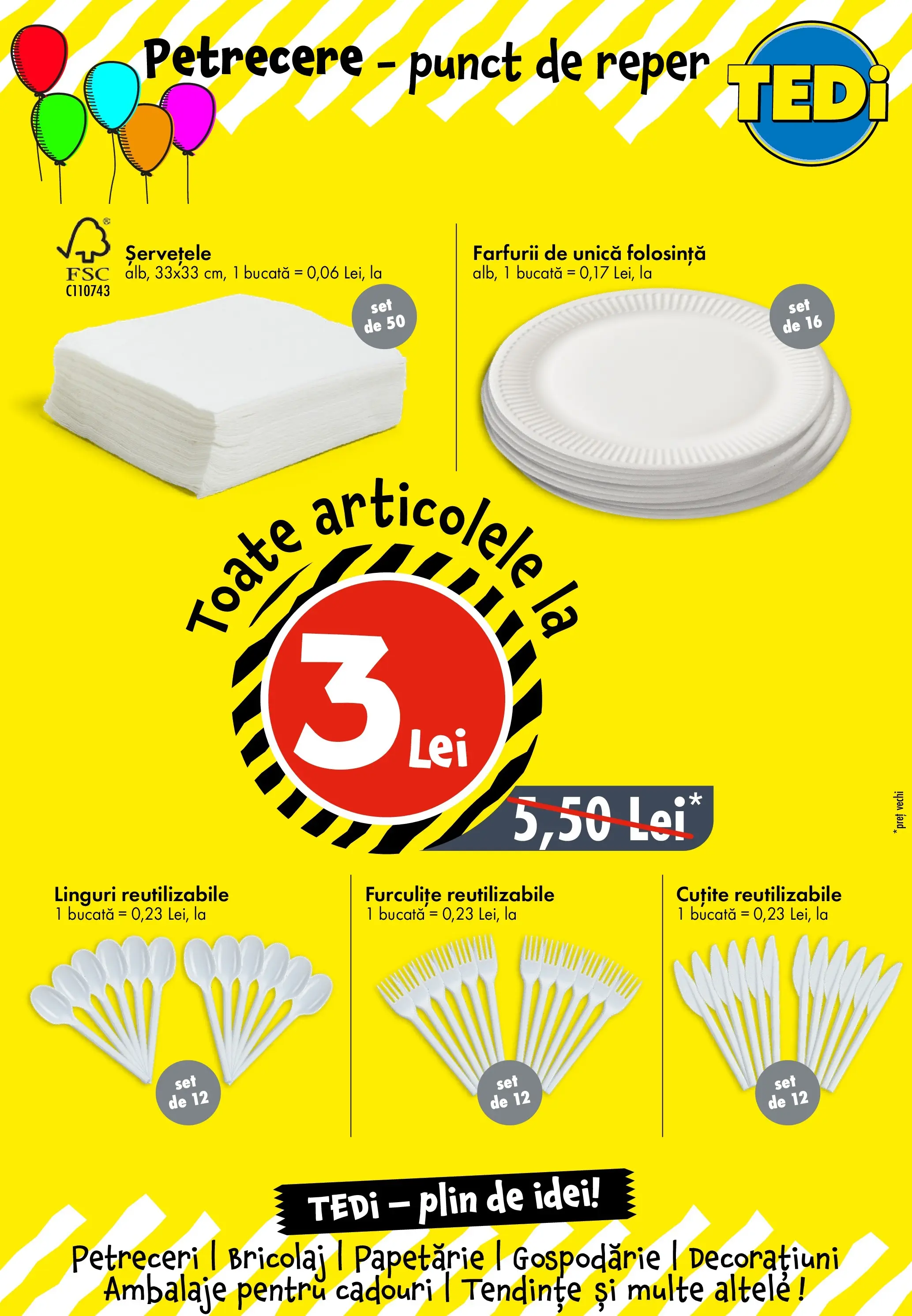 TEDi Catalog Luna de Sus - Oferta 21.05.2026 - 28.05.2026 | Pagină: 9 | Produse: Linguri