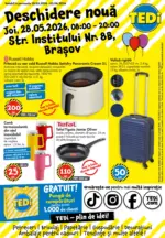 TEDi Catalog TEDi p&acirc;nă &icirc;n data de 30.05.2026 - p&acirc;nă la 30-05-26
