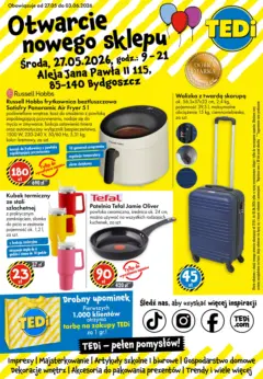 Pogląd oferty "TEDi gazetka - Bydgoszcz" - ważna od 27.05.2026