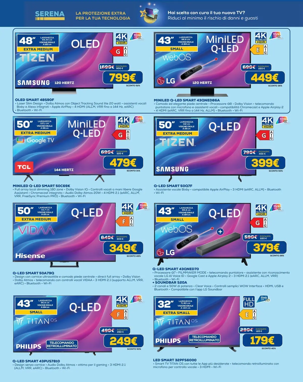 Nuovo Euronics - Risparmio Scontato dal 21/05/2026 > offerte anteprima 🛍️ | Pagina: 7 | Prodotti: Telecomando, TV, Microfono, Samsung