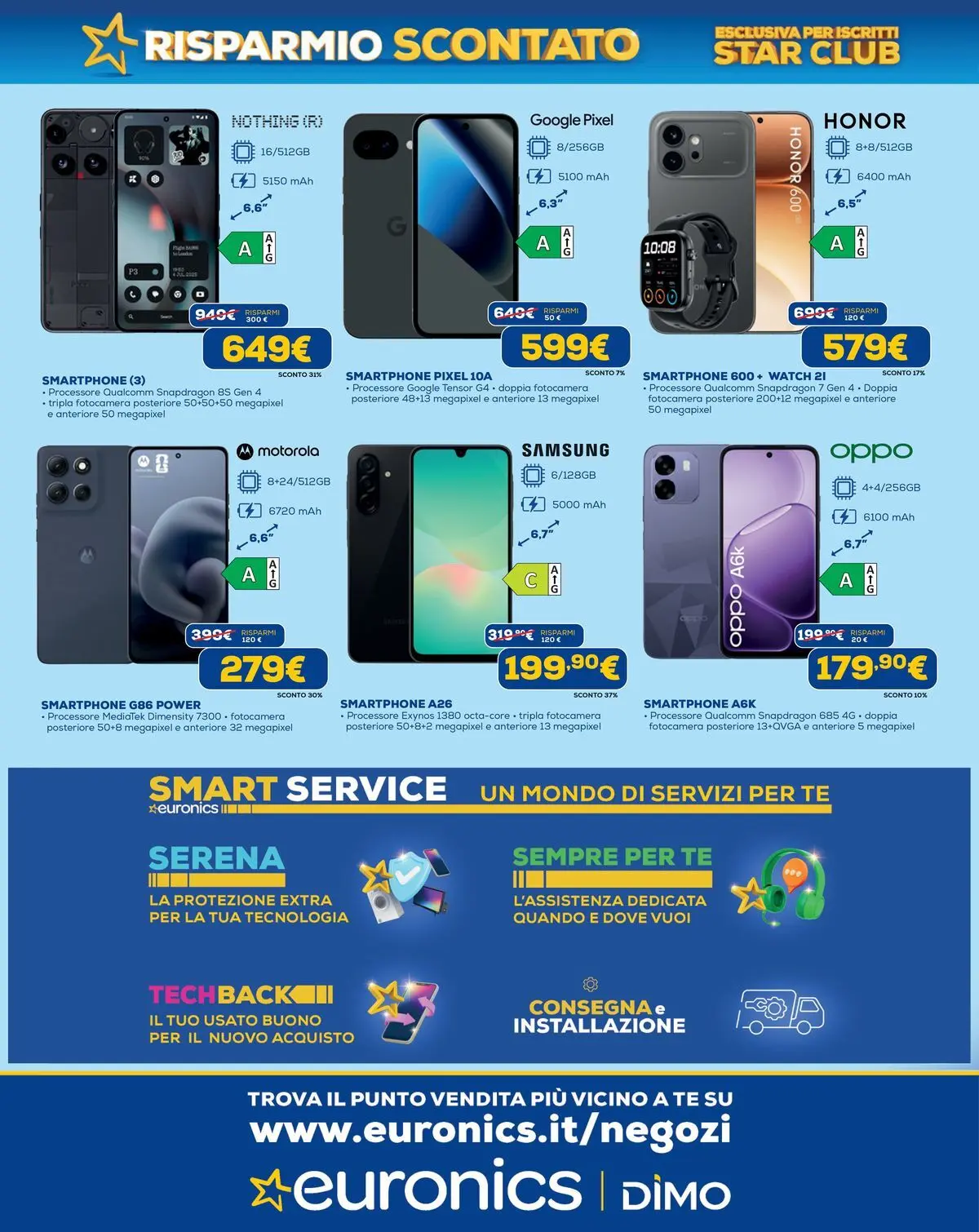 Nuovo Euronics - Risparmio Scontato dal 21/05/2026 > offerte anteprima 🛍️ | Pagina: 12 | Prodotti: Tè, Smartphone, Fotocamera, Samsung