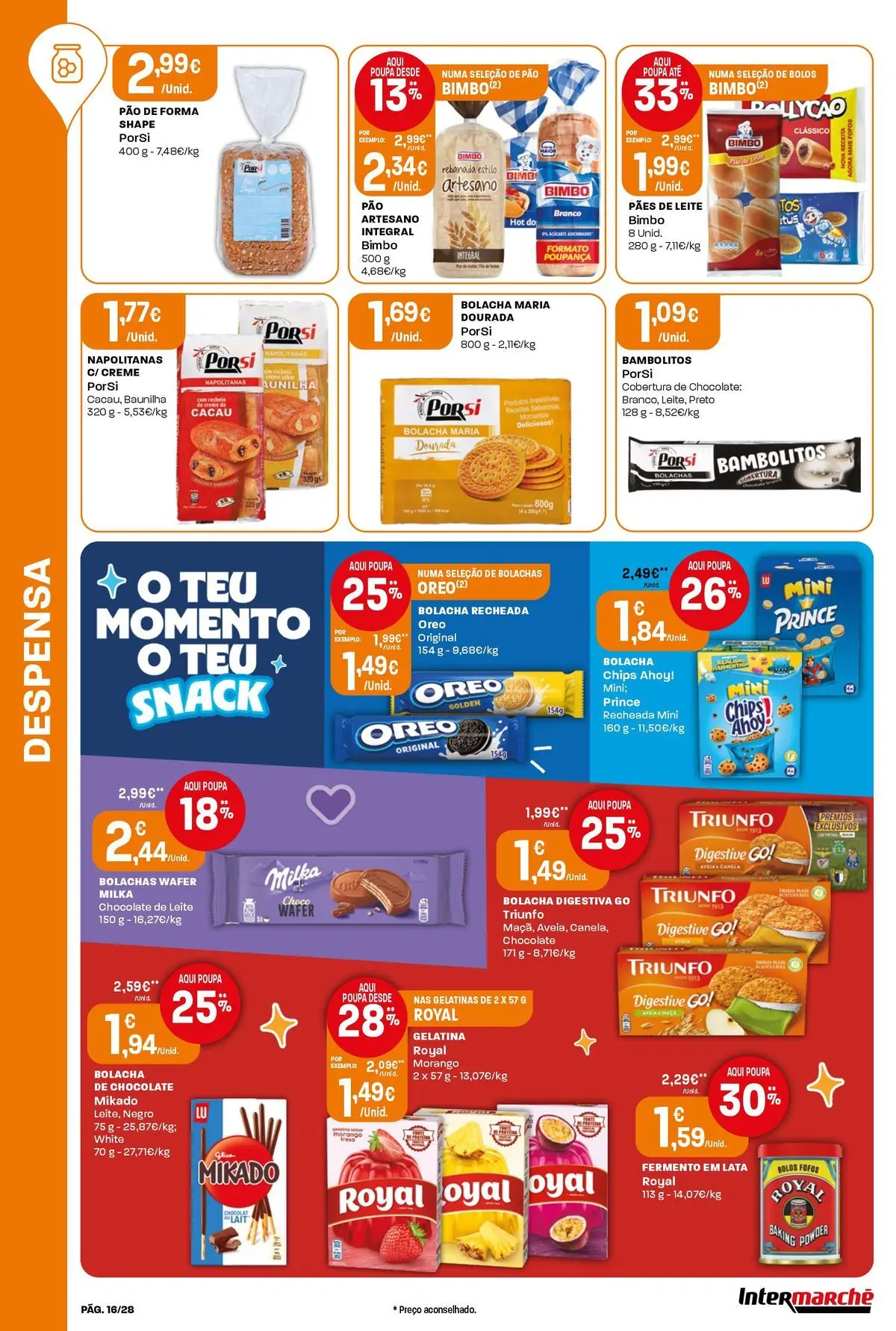 Intermarché Isto é que são preços BAIXOS » de 21/05/2026 - 27/05/2026 | Página: 16