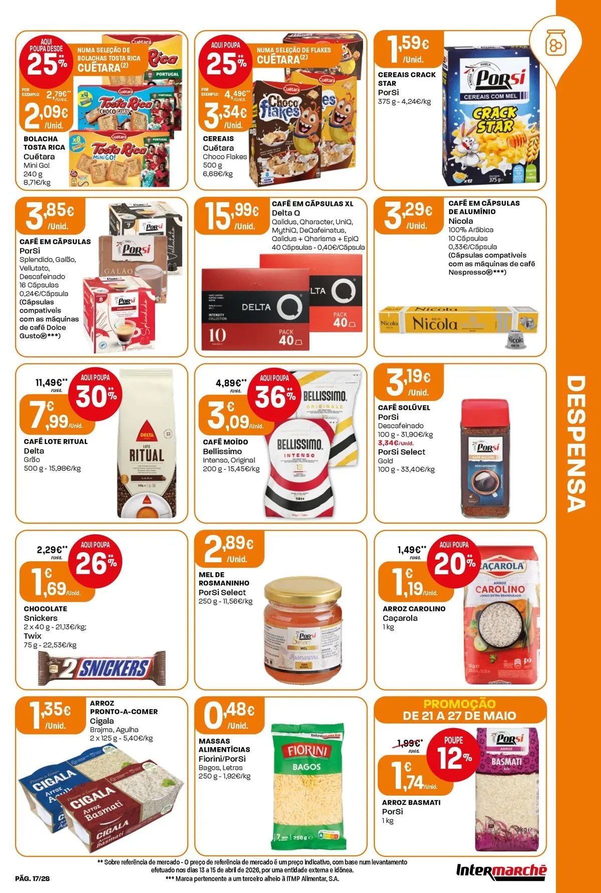 Intermarché Isto é que são preços BAIXOS » de 21/05/2026 - 27/05/2026 | Página: 17