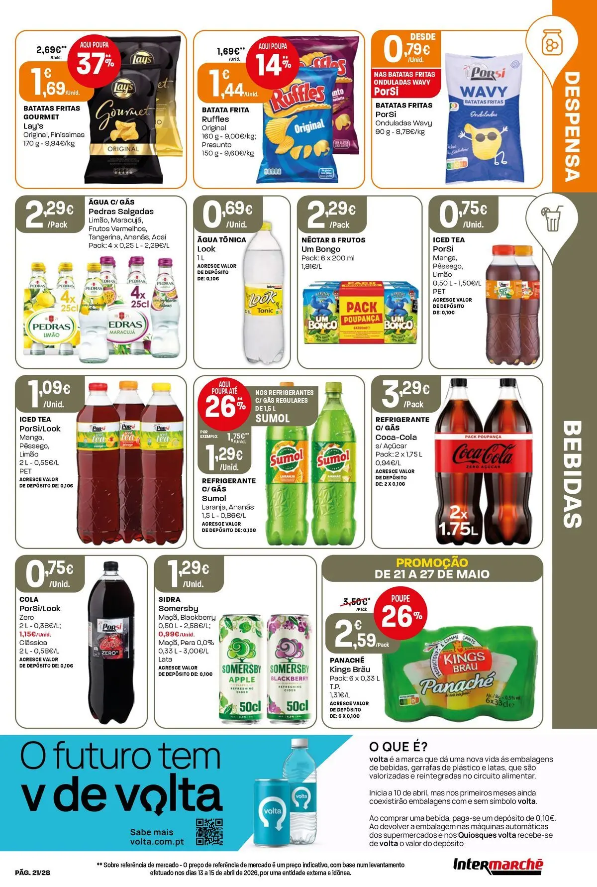 Intermarché Isto é que são preços BAIXOS » de 21/05/2026 - 27/05/2026 | Página: 21