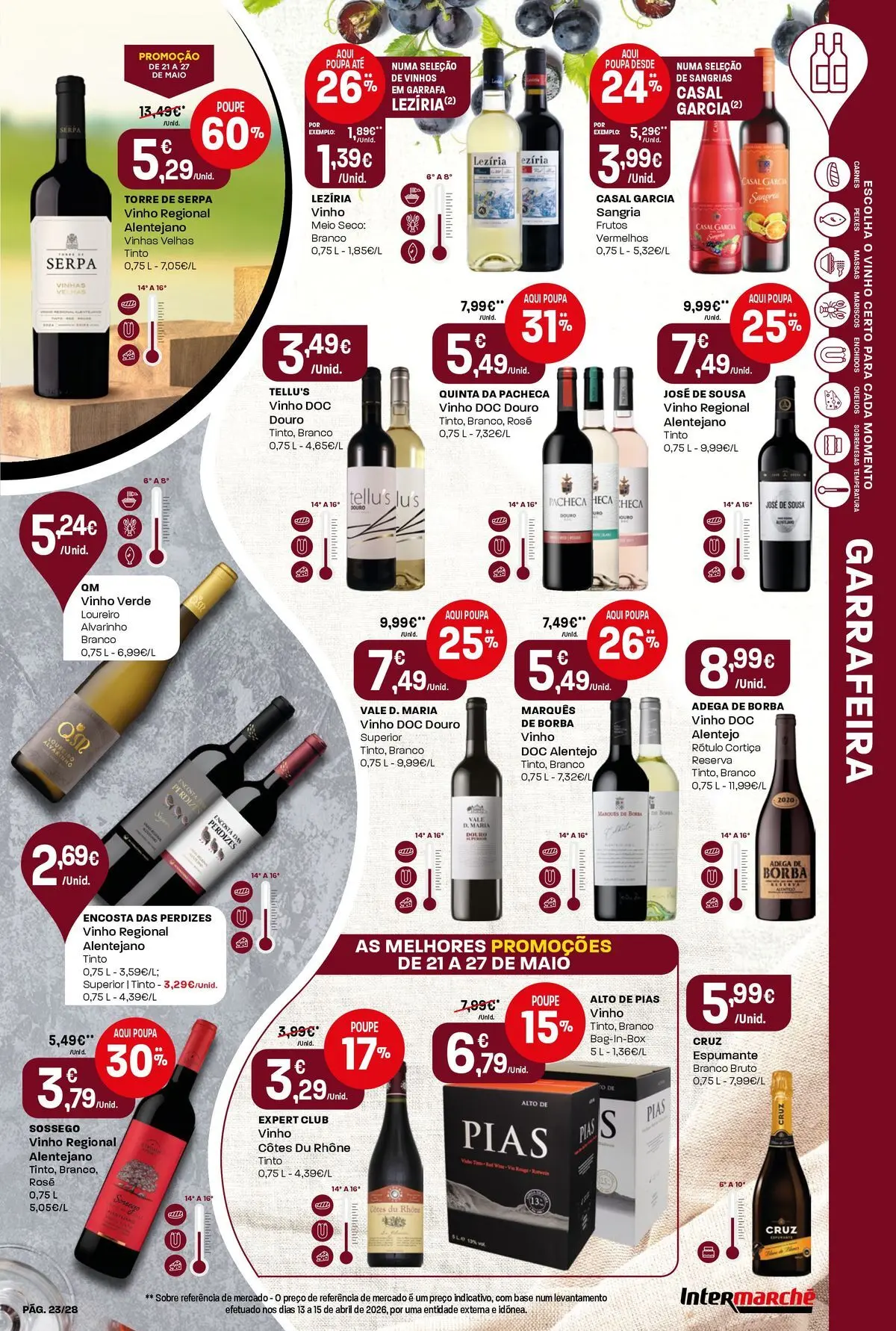 Intermarché Isto é que são preços BAIXOS » de 21/05/2026 - 27/05/2026 | Página: 23