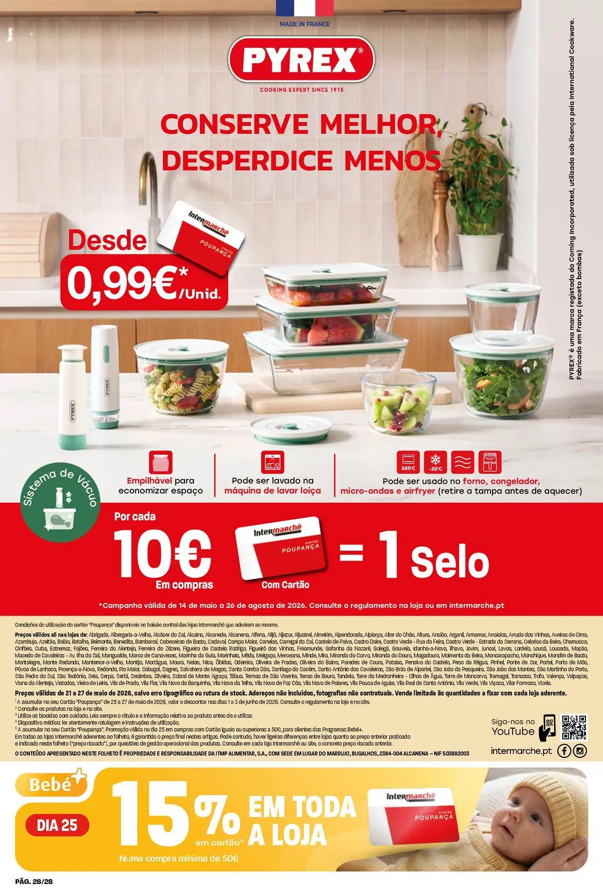 Intermarché Isto é que são preços BAIXOS » de 21/05/2026 - 27/05/2026 | Página: 28