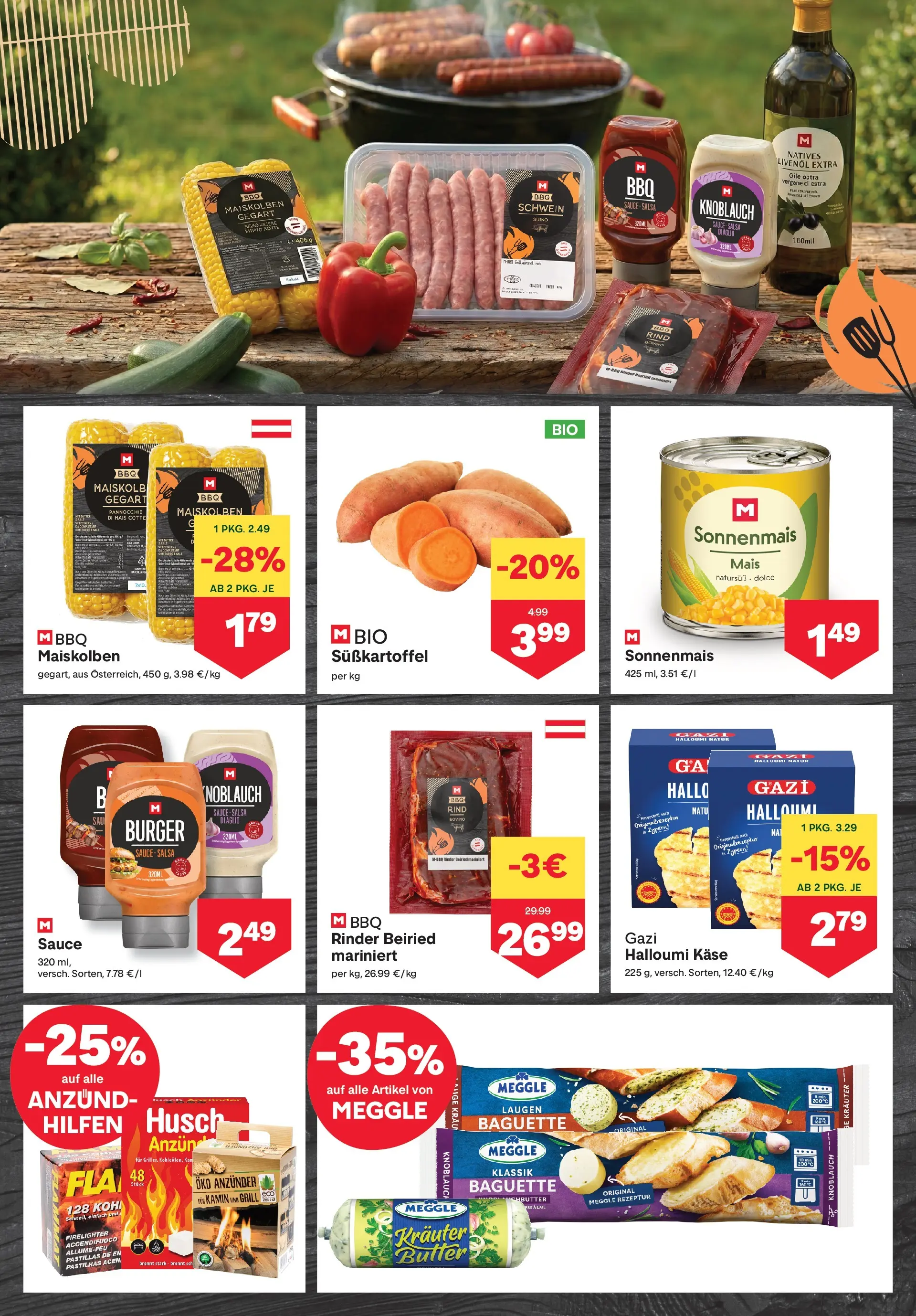 MPREIS St.Gallenkirch von 27.05.2026 - Aktuelle Angebote | Seite: 7 | Produkte: Jääkaappipakastin, Grill, Butter, Käse