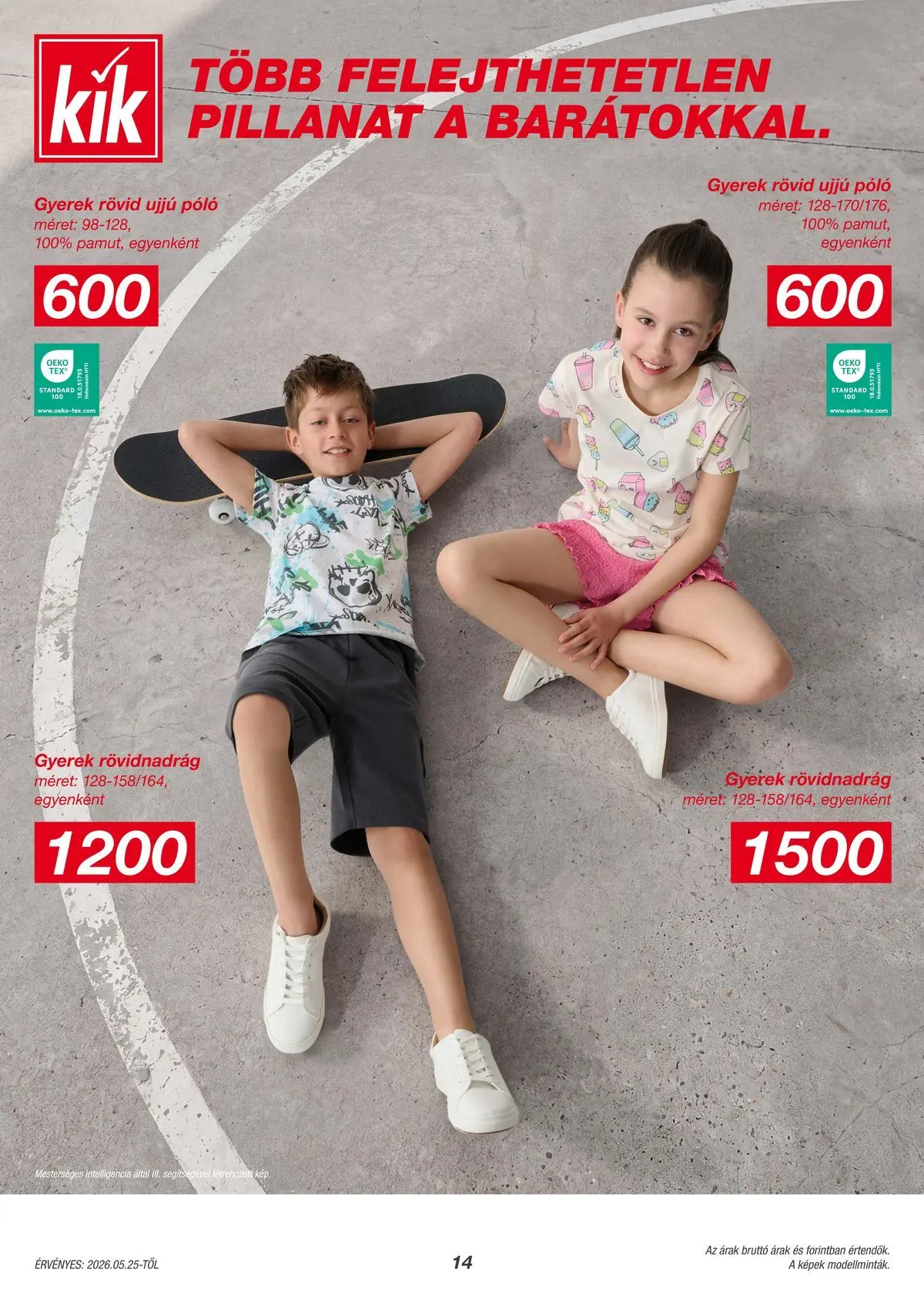 Kik akciós újság Budapest - 2026.05.25. -tól/töl > akció, lapozható szórólap 🛍️ | Oldal: 14 | Termékek: Rövidnadrág