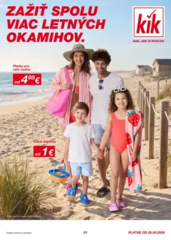 Kik leták platný od 25.05.2026 Kik leták platný od 25.05.2026
