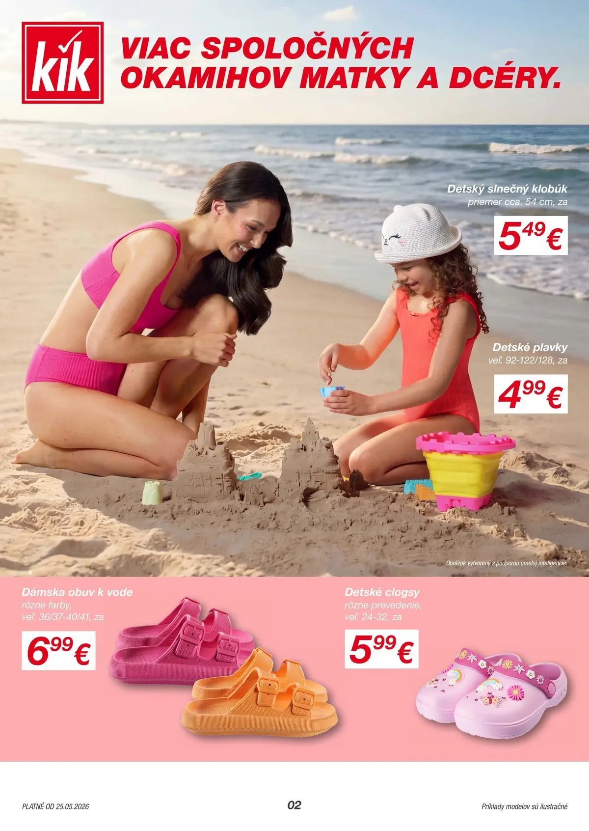 Kik viac letných okamihov od 25.05.2026 → Aktuálny textil výpredaj online | Strana: 2 | Produkty: Plavky, Klobúk, Detské plavky