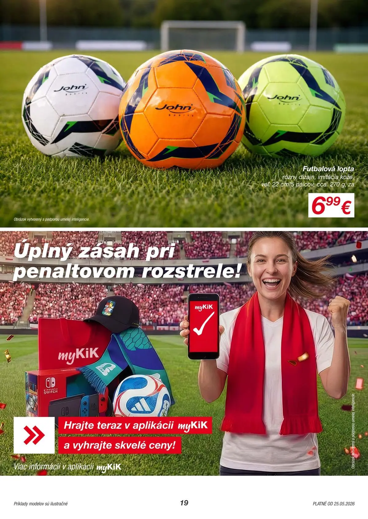 Kik viac letných okamihov od 25.05.2026 → Aktuálny textil výpredaj online | Strana: 19 | Produkty: Lopta