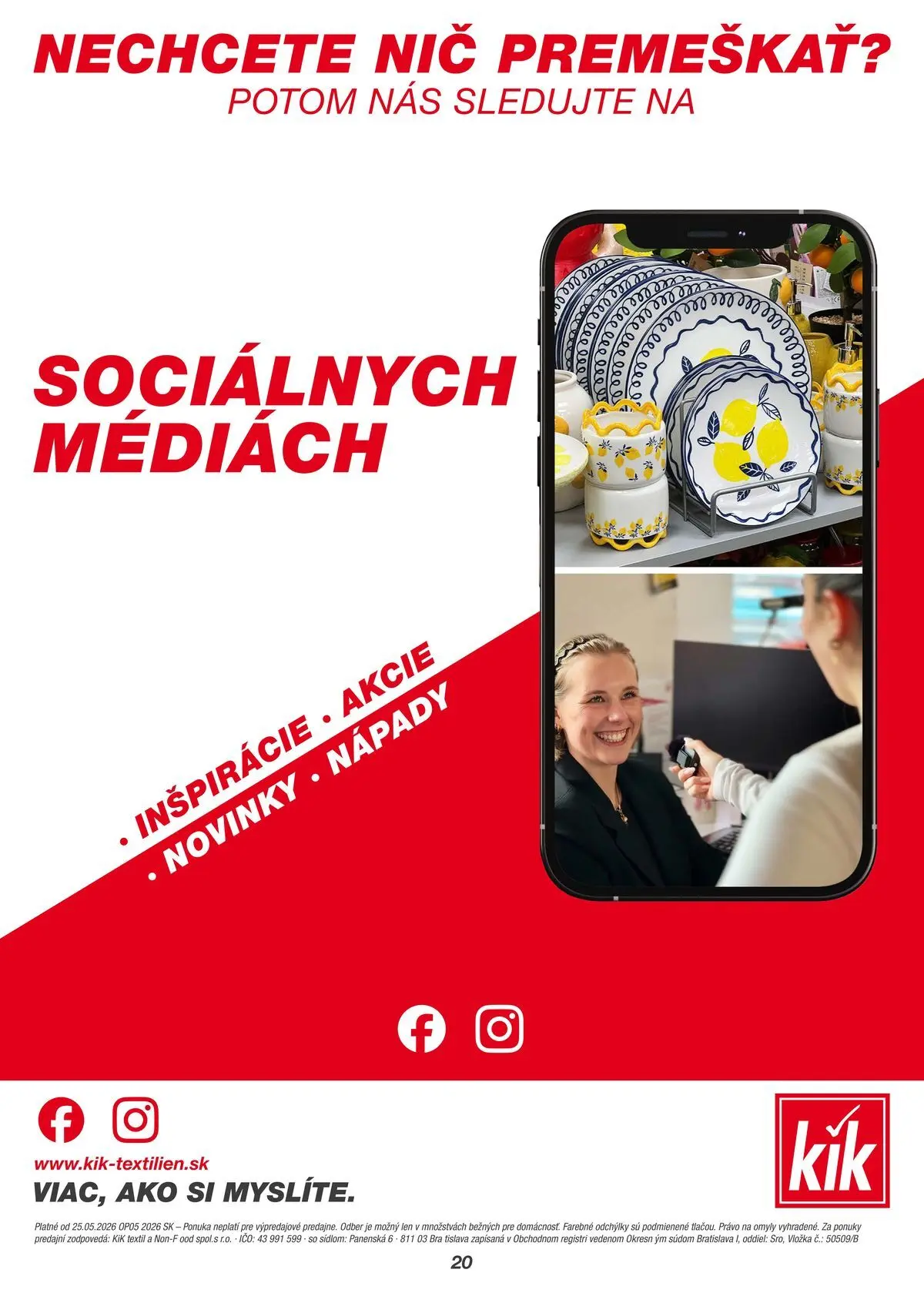Kik viac letných okamihov od 25.05.2026 → Aktuálny textil výpredaj online | Strana: 20