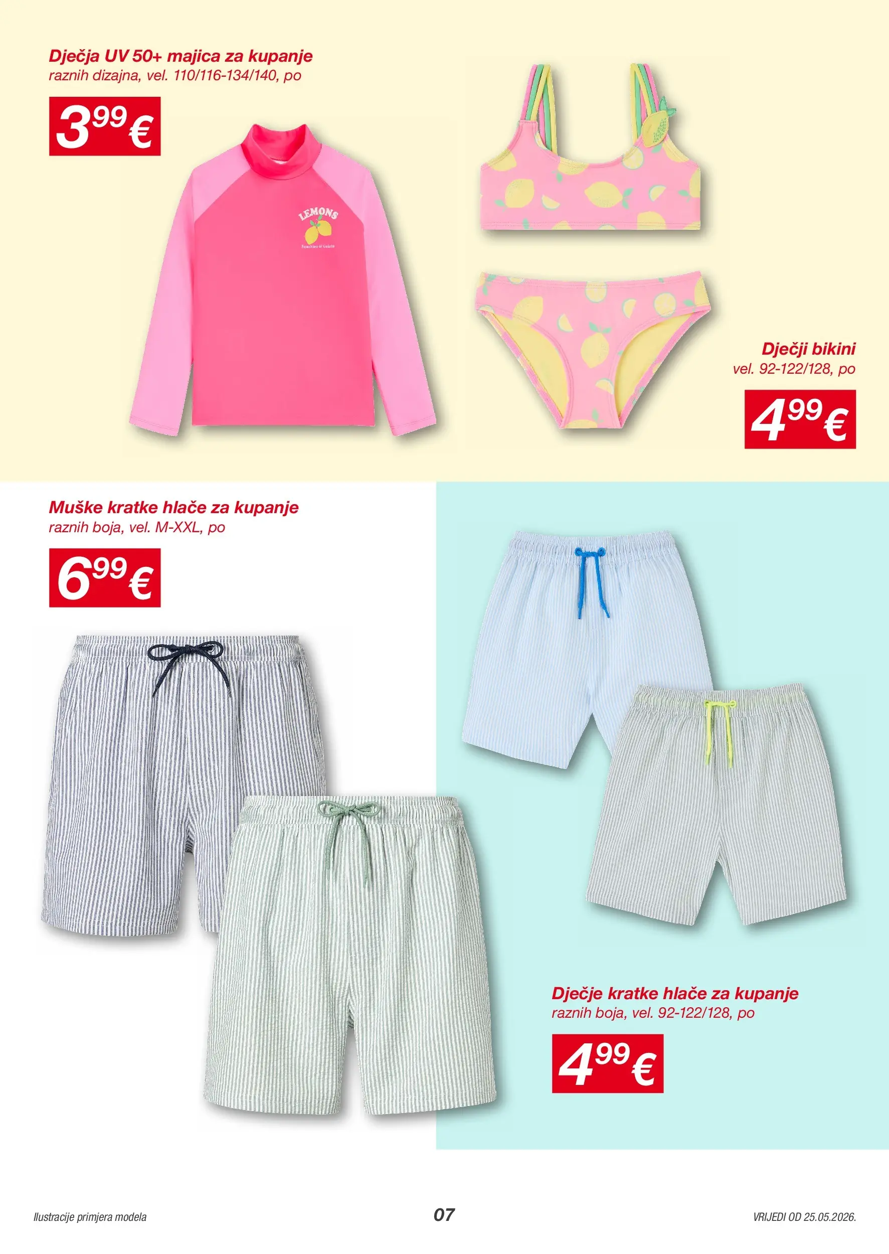 Kik - KiK katalog do 31.05.2026 novi od 21.05.2026 na listanje > letak digitalni | Stranica: 7 | Proizvodi: Majica, Hlače, Kratke hlače
