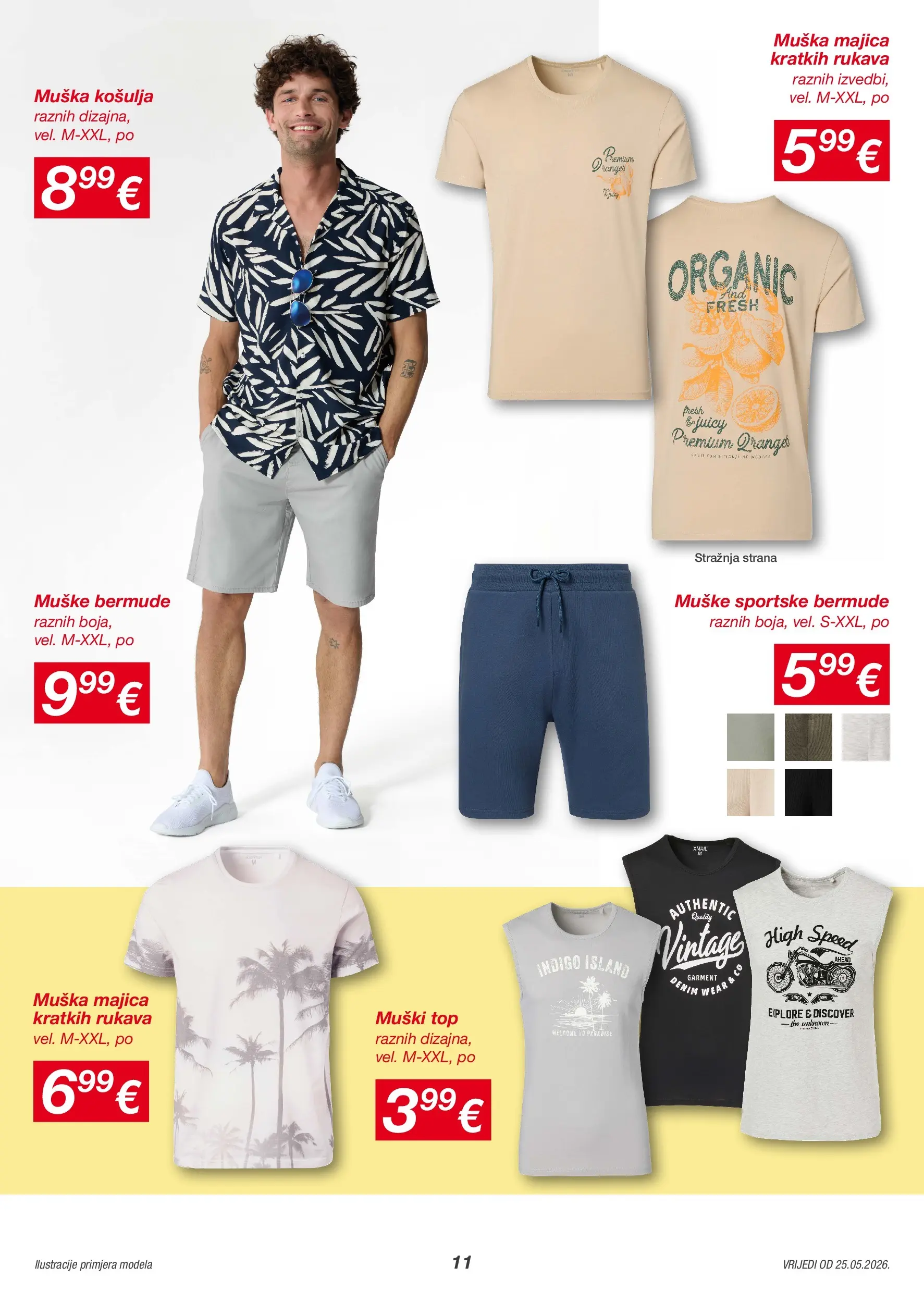 Kik - KiK katalog do 31.05.2026 novi od 21.05.2026 na listanje > letak digitalni | Stranica: 11 | Proizvodi: Košulja, Majica
