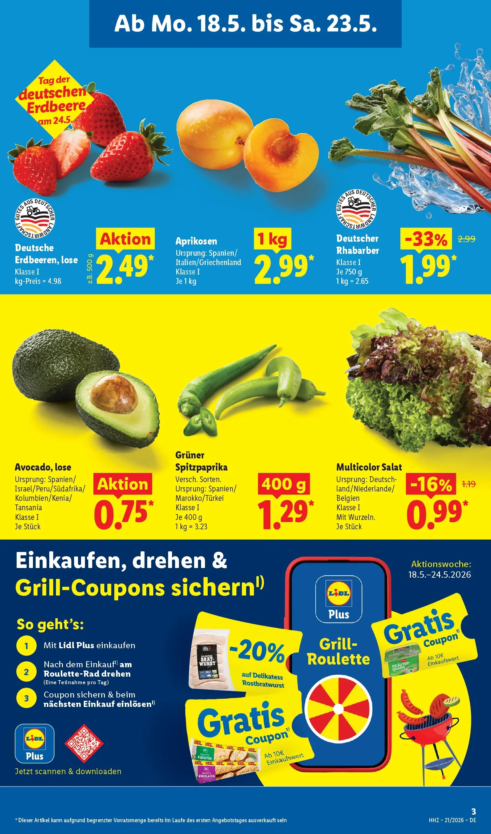 Lidl Prospekt Zülpich (ab 17.05.2026) zum Blättern » Angebote | Seite: 7